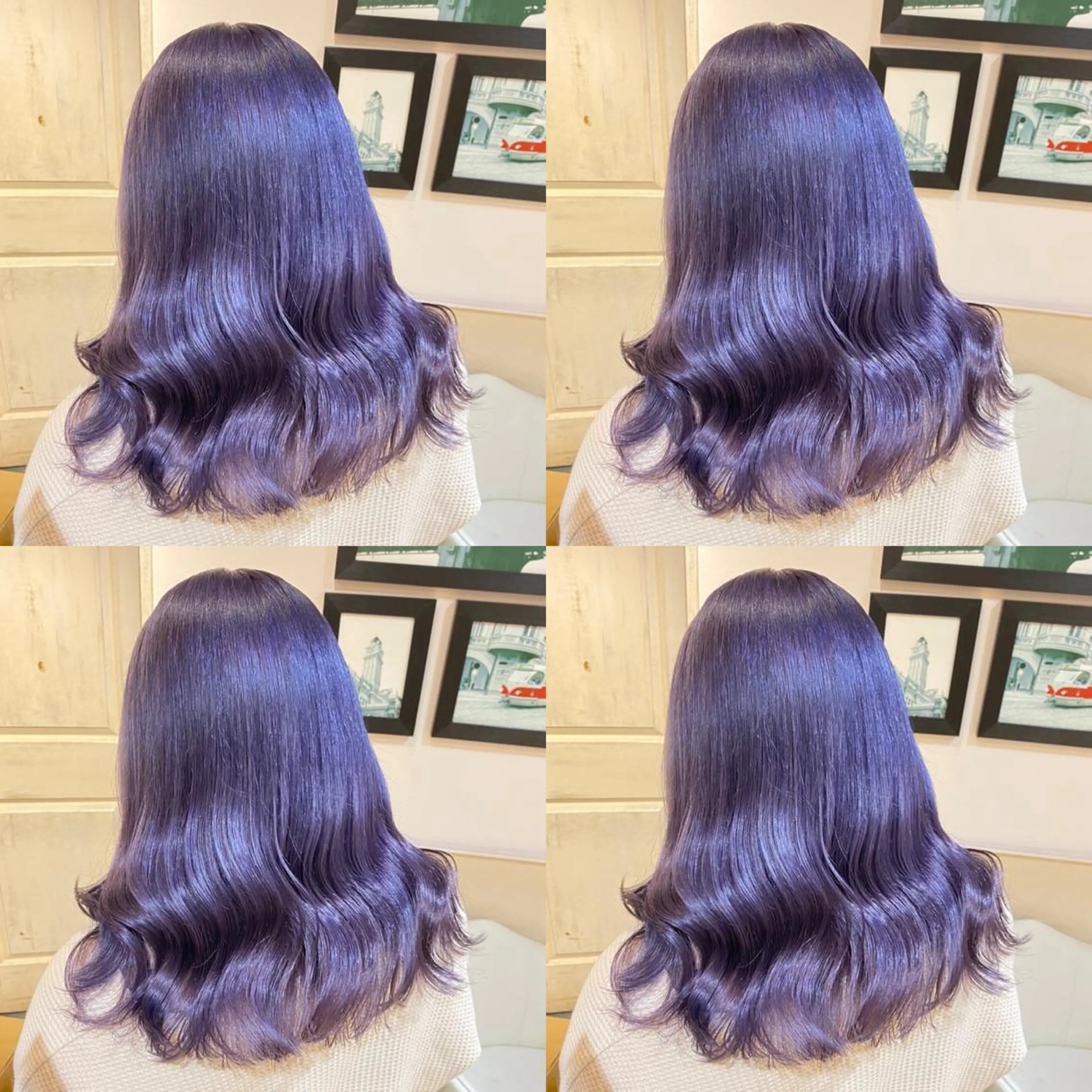 ミディアム カラー アッシュ バレイヤージュ ベージュカラー ブリーチ グラデーションカラー ヘアカラー トリートメント ご予約 宜しくお願いします！のヘアスタイル