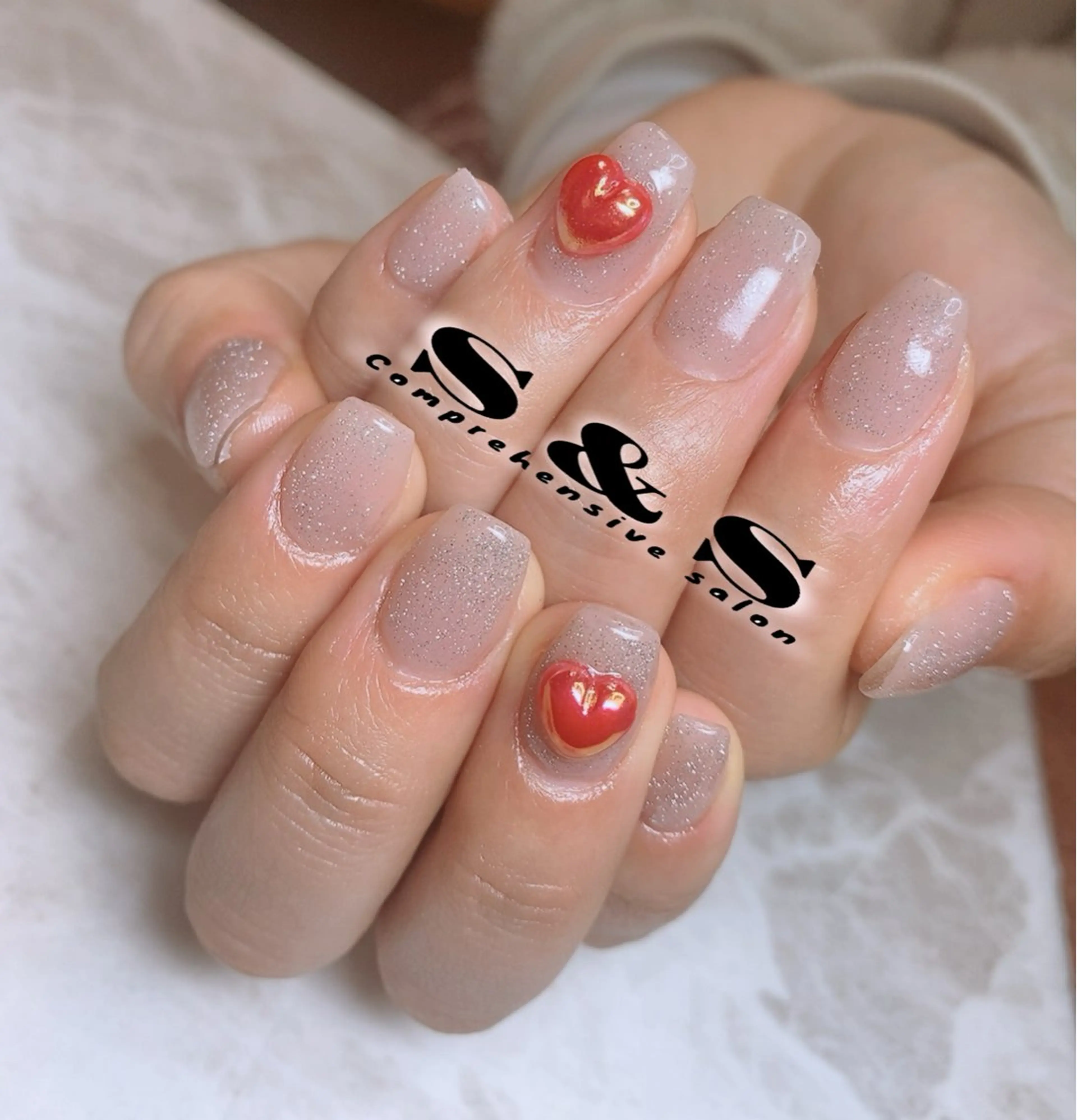 ネイル ハート S&S 村田小百合のネイルデザイン