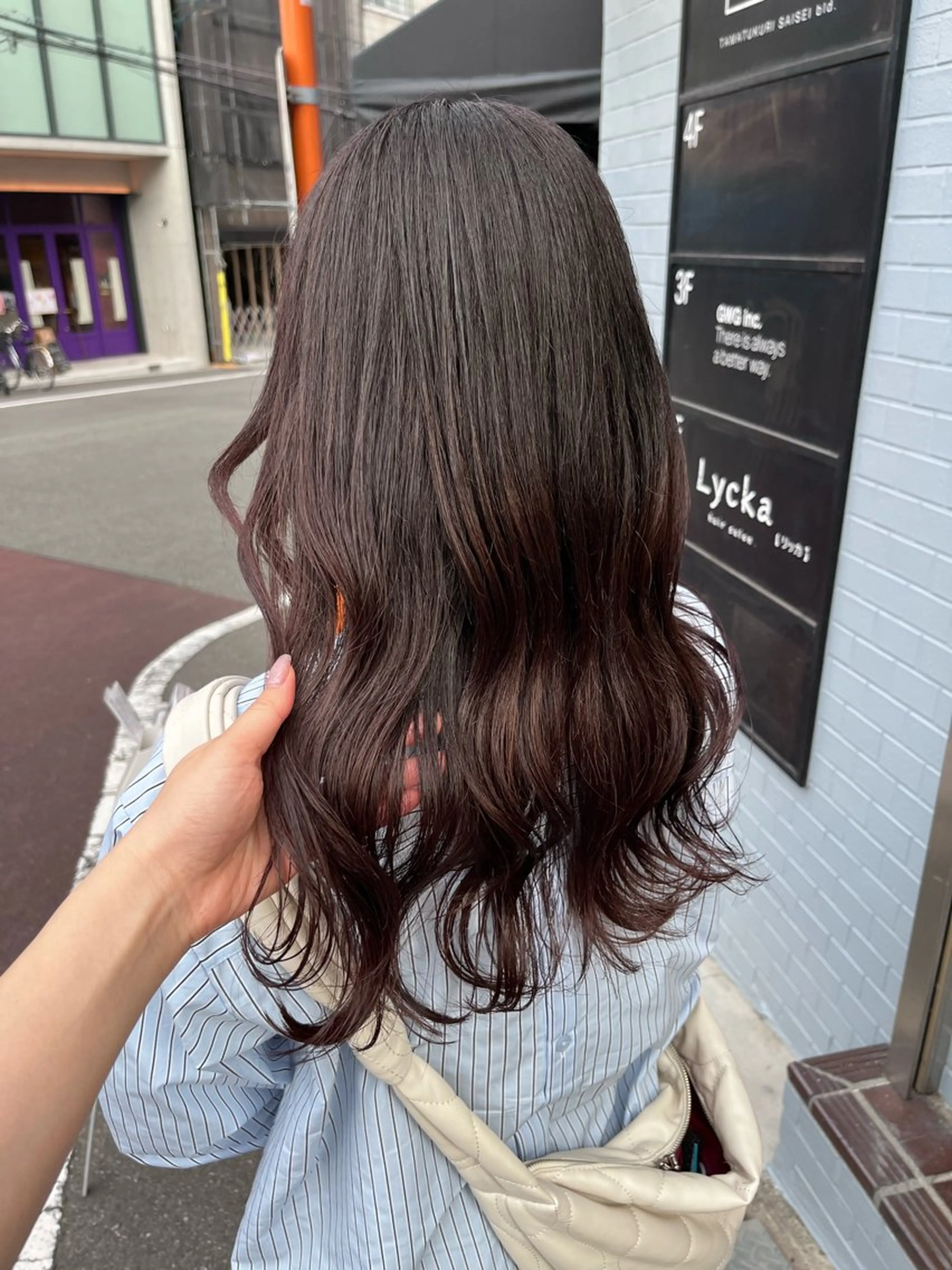 ロング ヘアカラー °ʚ ふじくら なつみɞ°のヘアスタイル