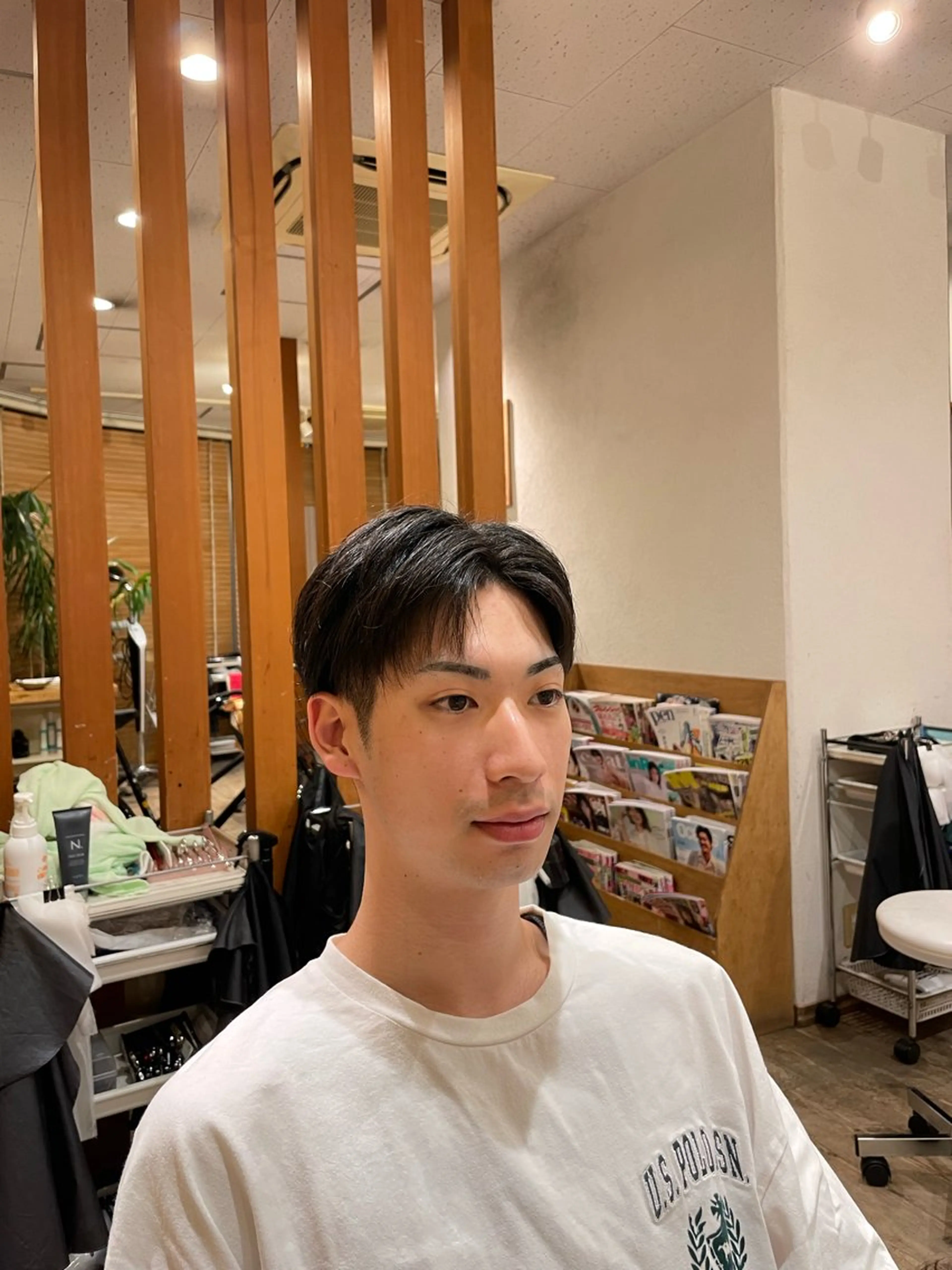 ショート メンズ 椿 大輔のヘアスタイル