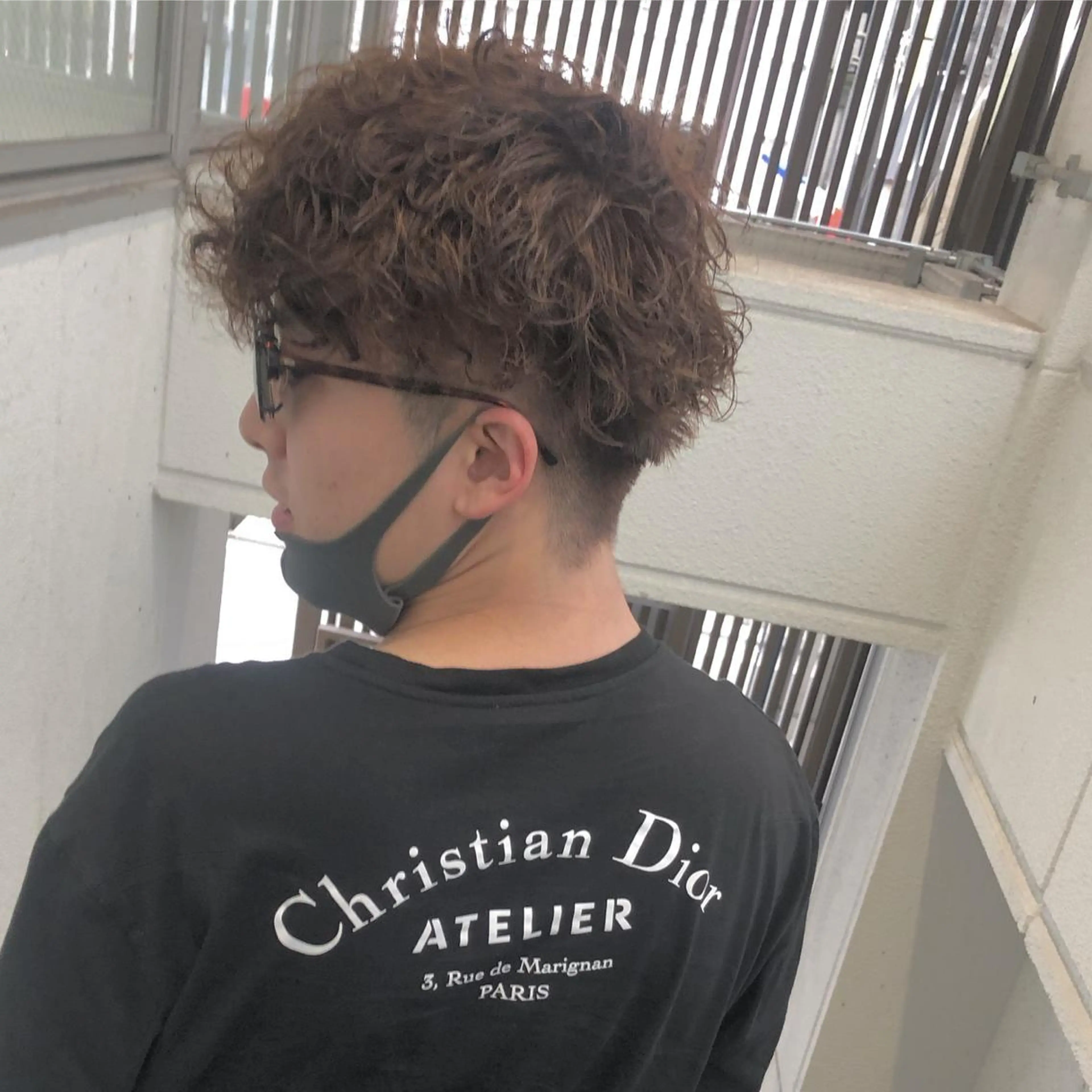 ショート パーマ メンズ メンズパーマ ニュアンスパーマ 艶髪／シールエクステ 🌻ノゾミ🌻のヘアスタイル