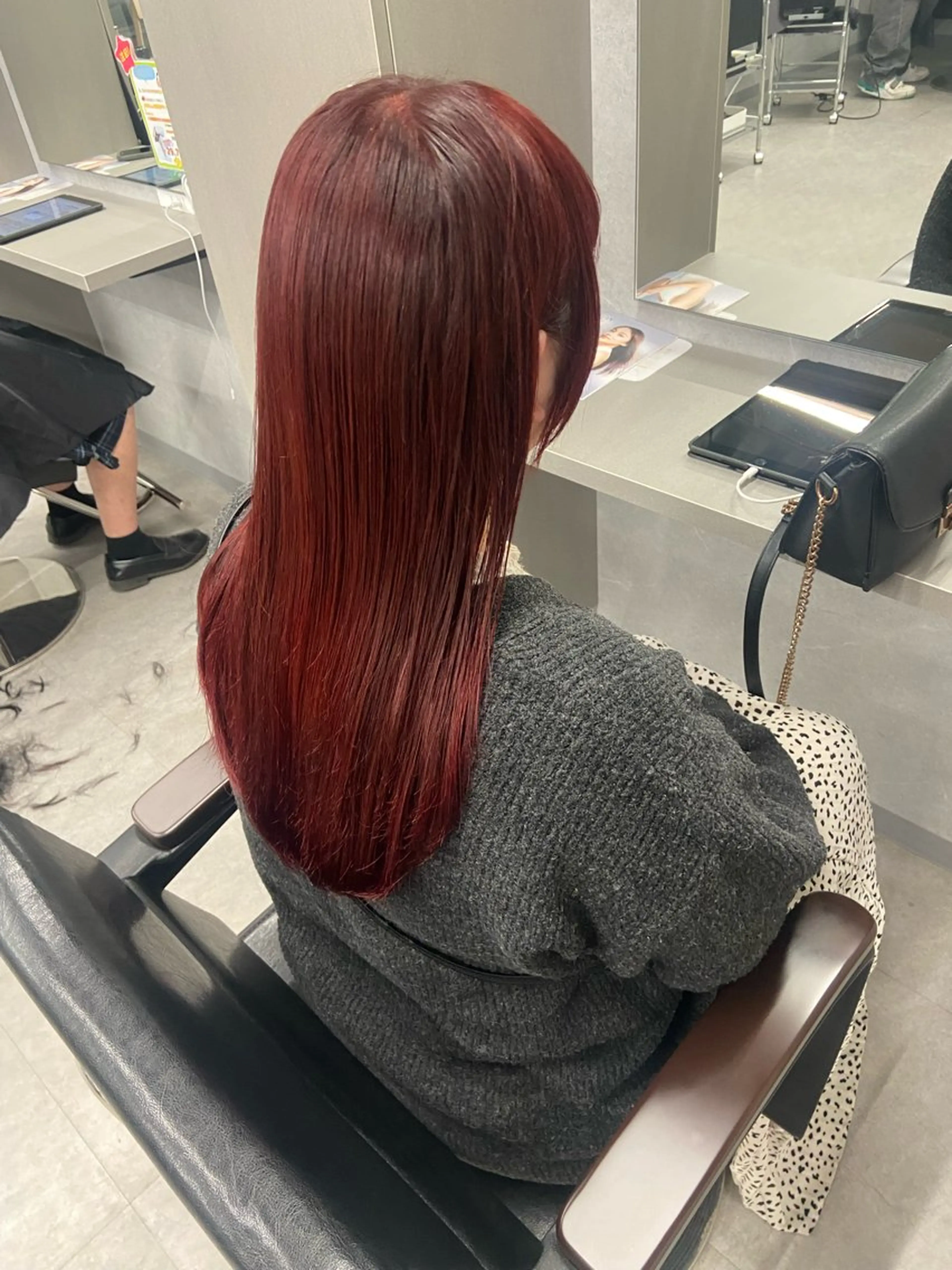 セミロング ヘアカラー 🪄ྀི Morita🩵ྀིのヘアスタイル