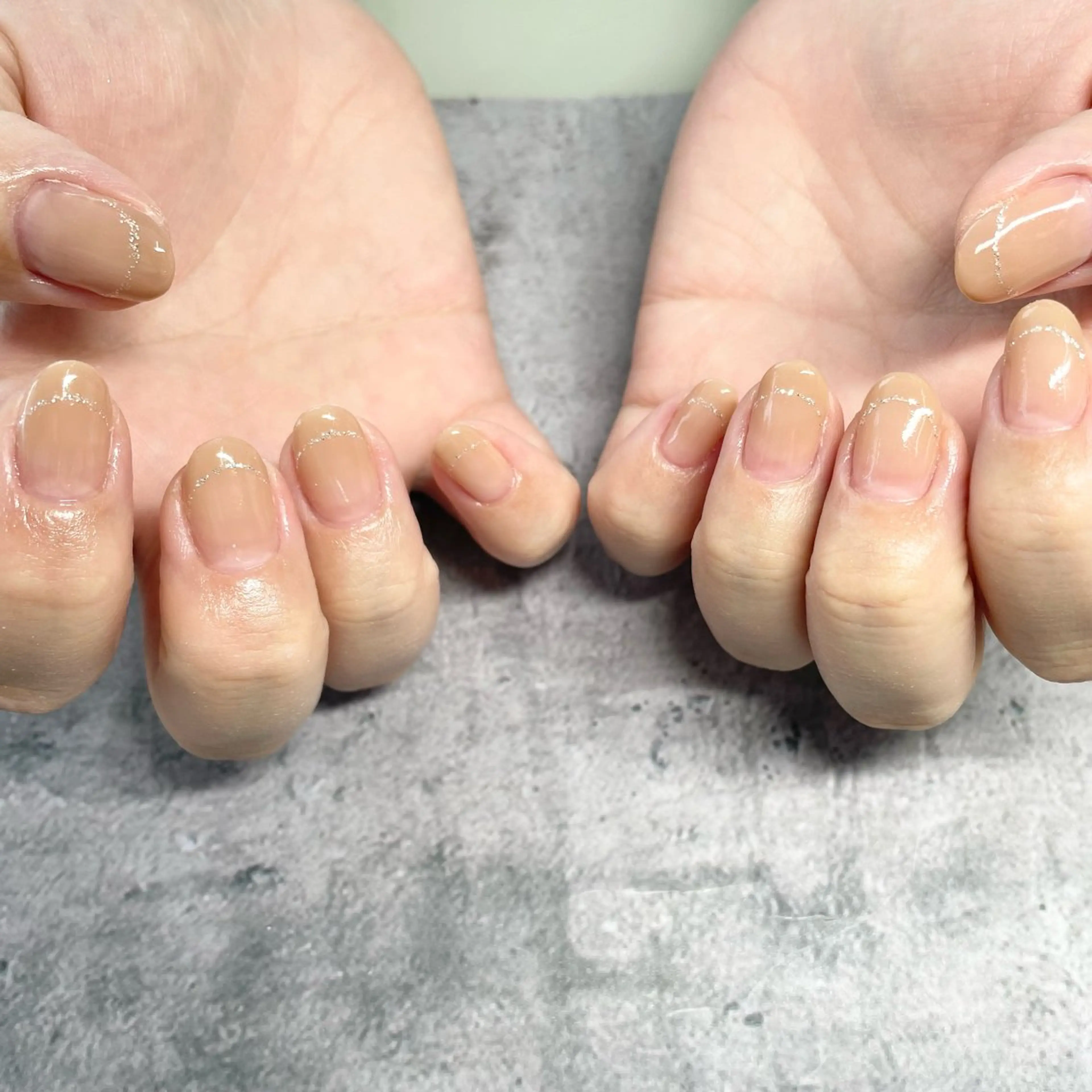 ネイル ラメ(グリッター) Rich to勝川店所属・村瀬 満里子のネイルデザイン