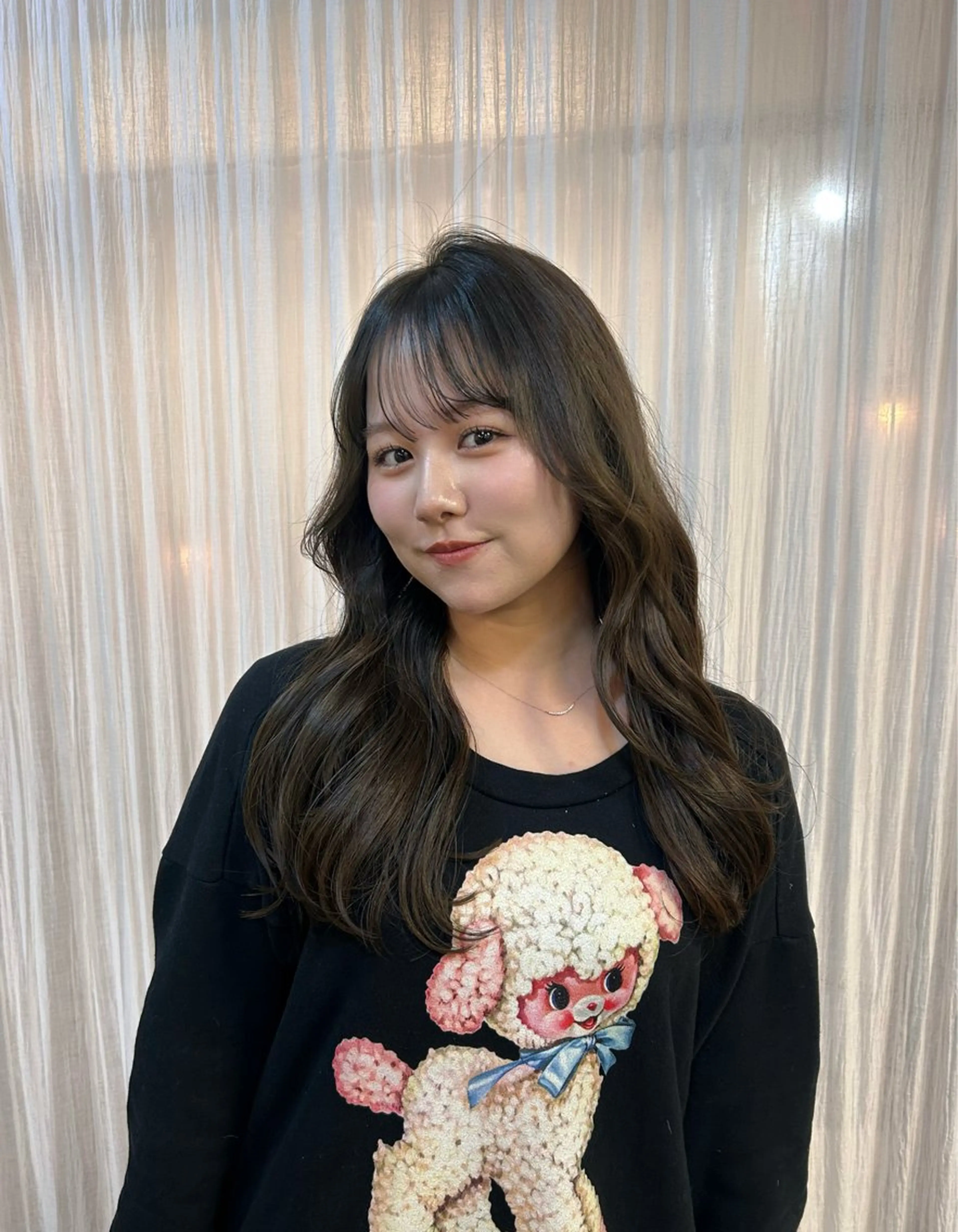 ロング Masaki ブリーチカラーのヘアスタイル