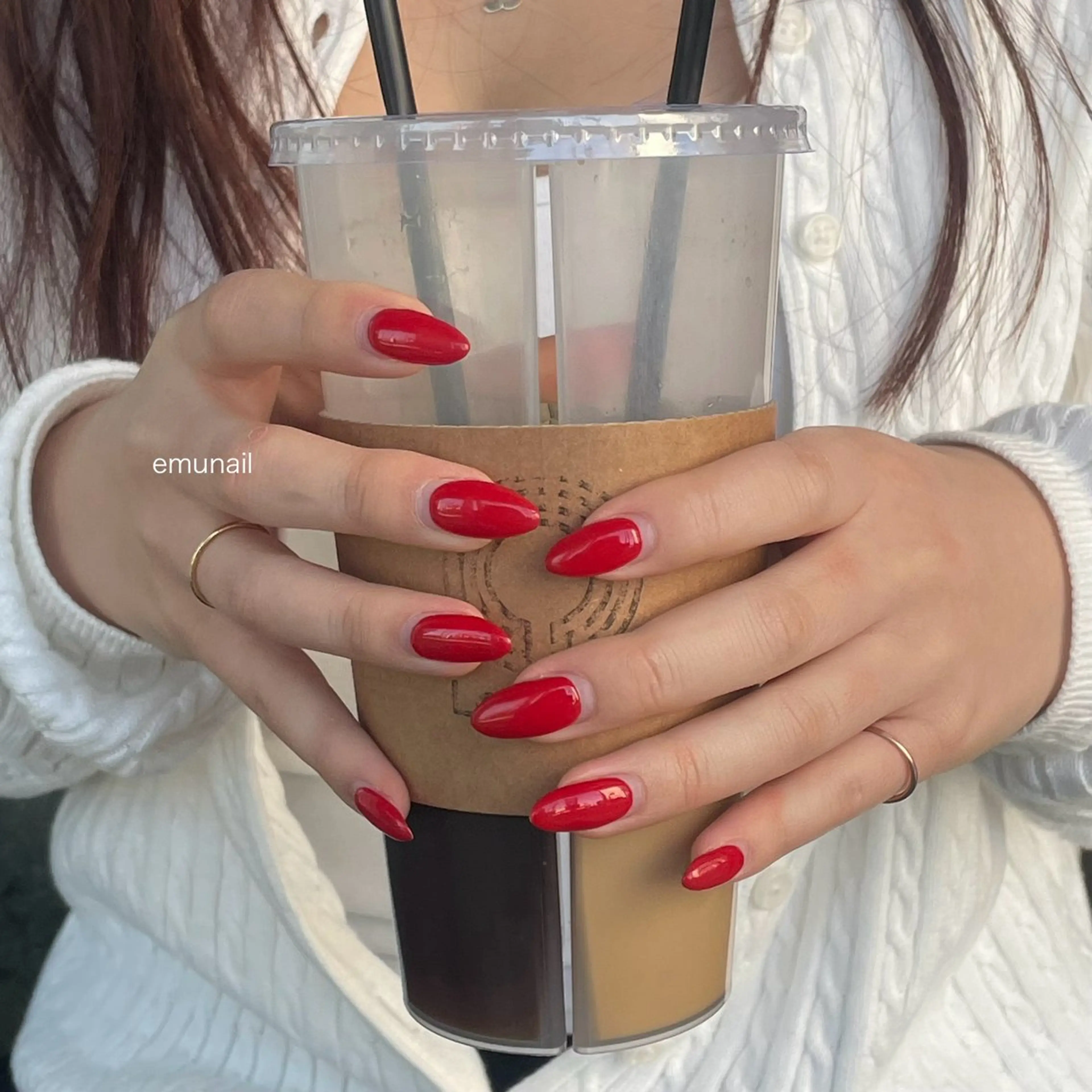 ネイル ハンドネイル emu nail Rukaのネイルデザイン