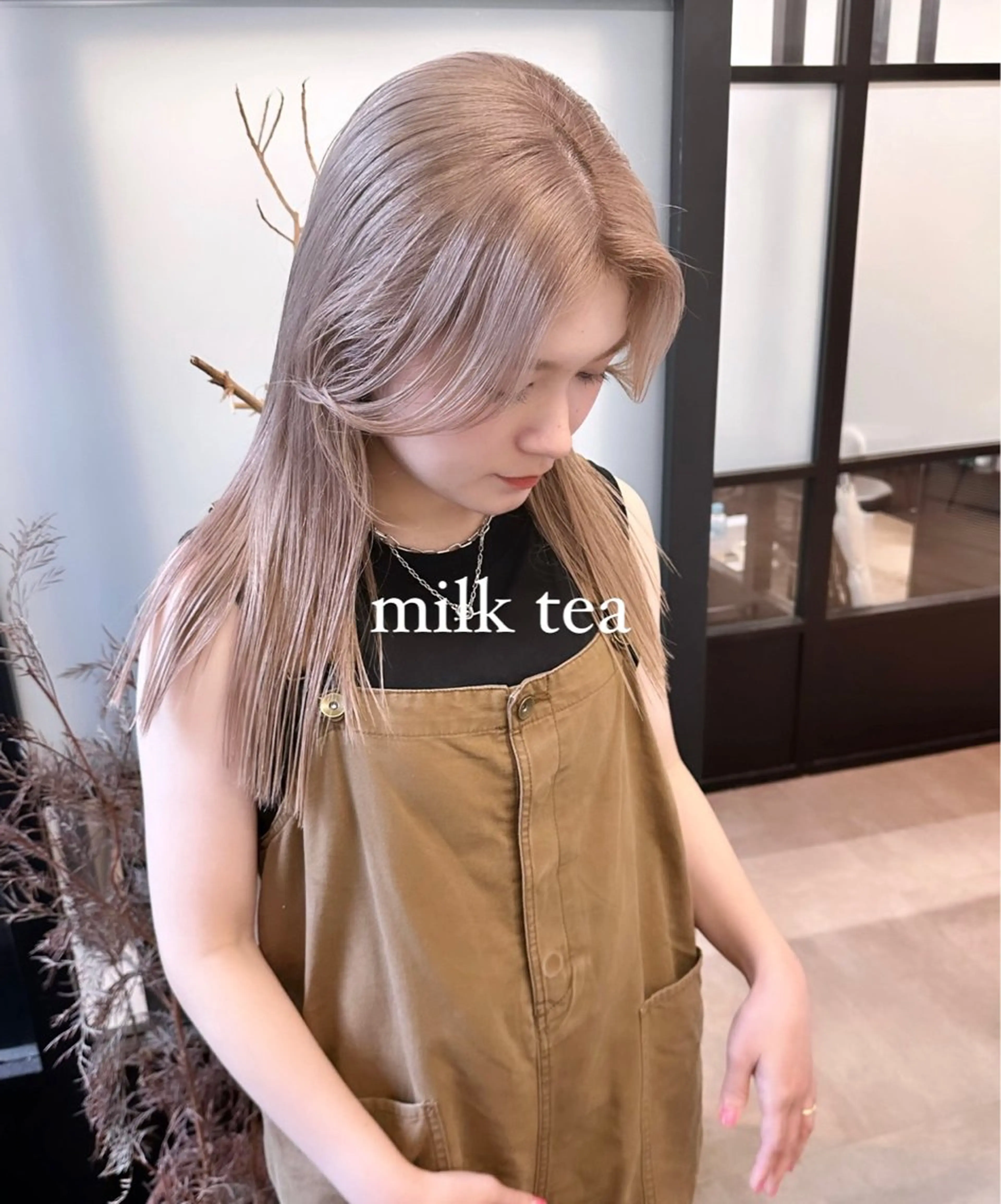 カラー storiiz所属・本田大輝top designerのヘアスタイル