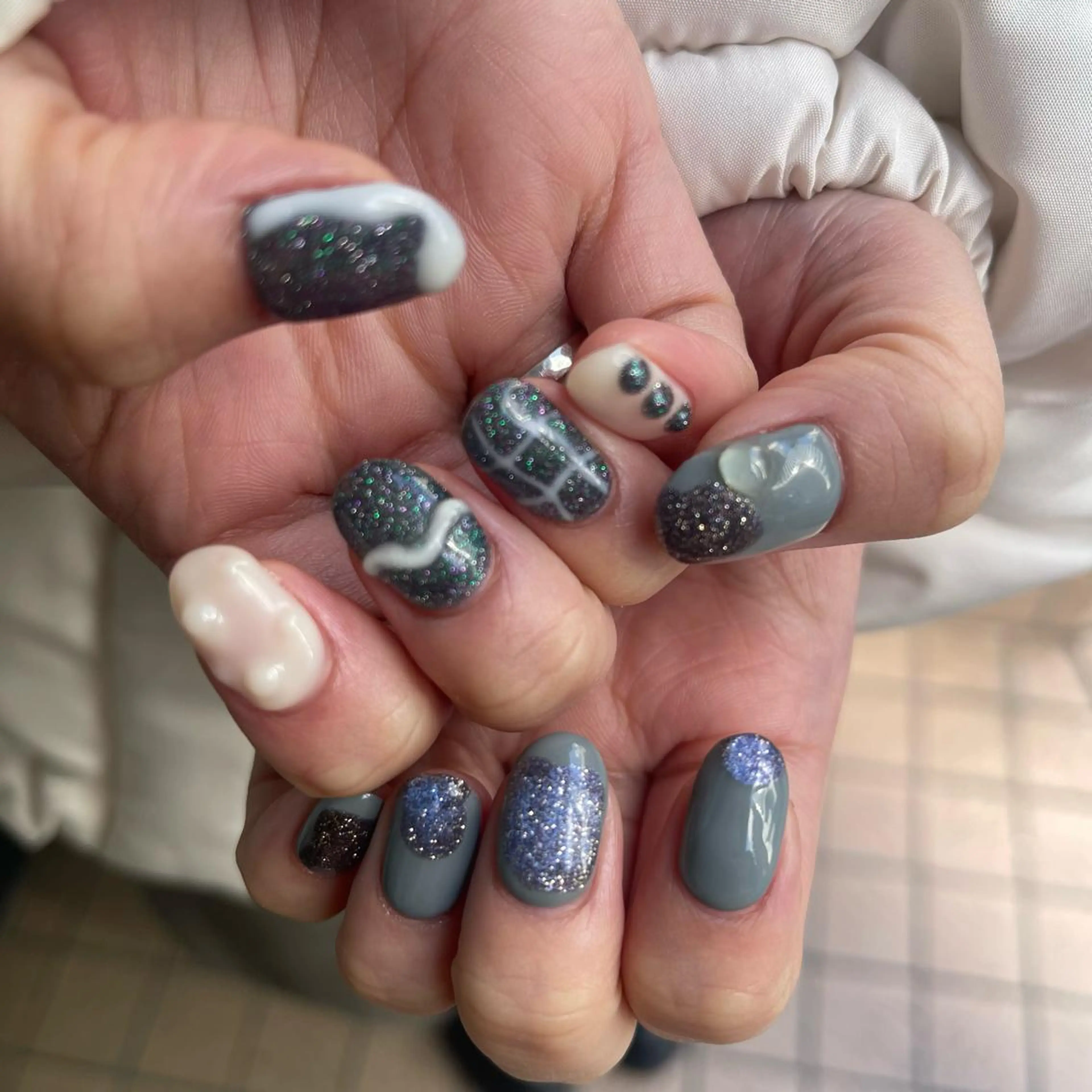 ネイル ミントネイルサロン所属・M 🌟メンズネイリストのネイルデザイン