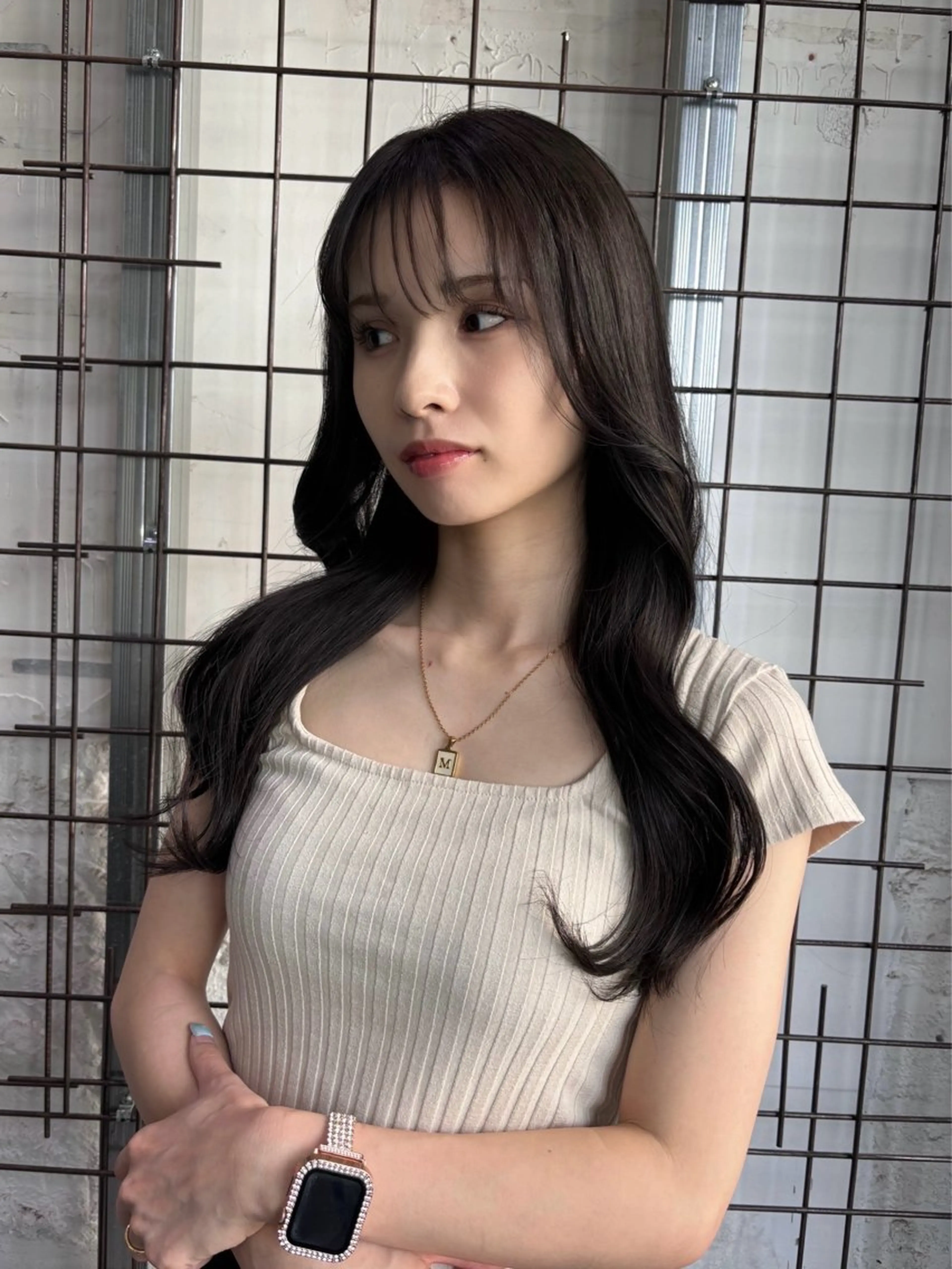 カラー カット ヘアカラー AYANE 韓国ヘア /レイヤーカットのヘアスタイル