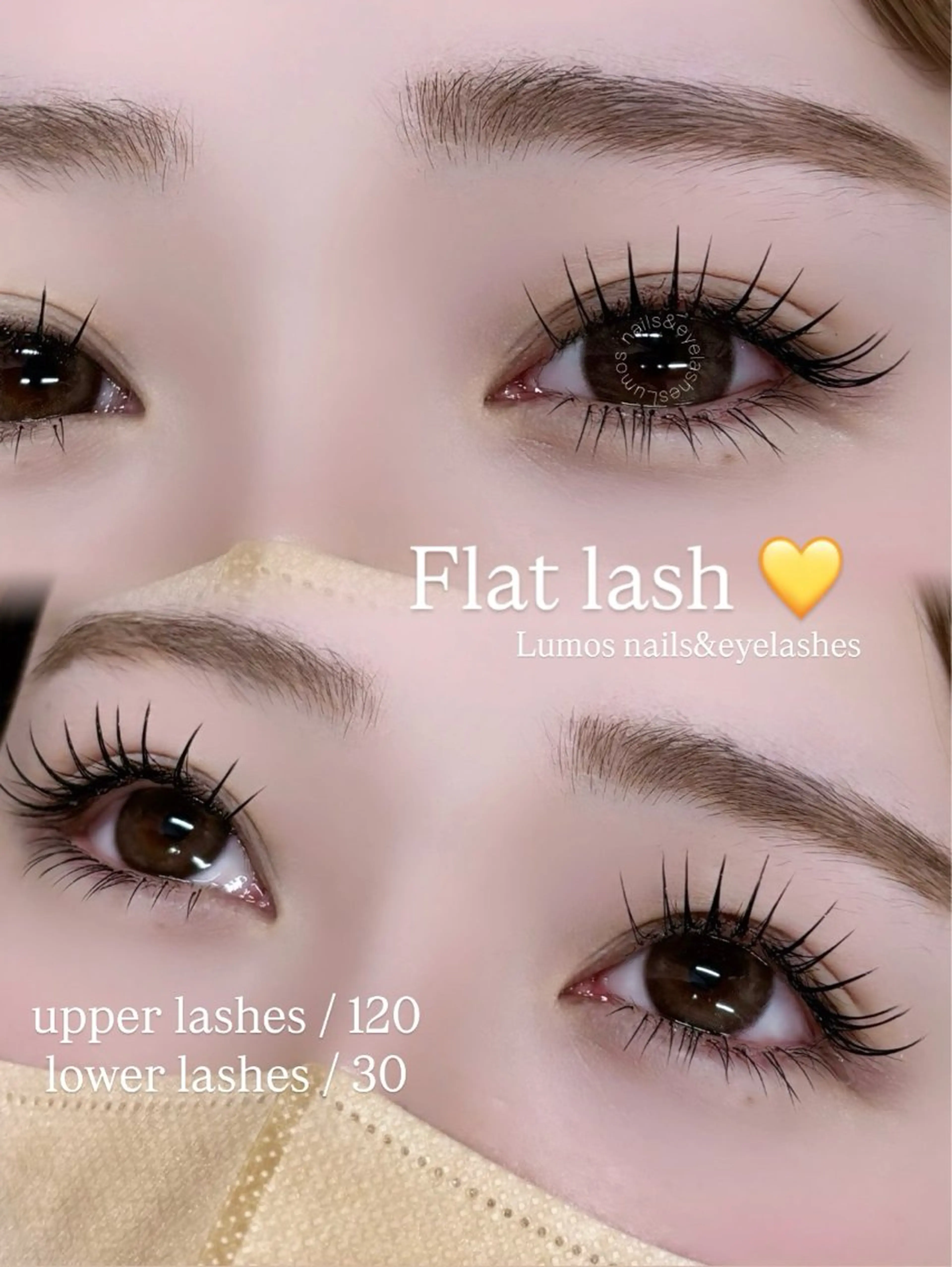 マツエク・マツパ マツエク Lumos sakura🎀🔗のマツエク・マツパデザイン