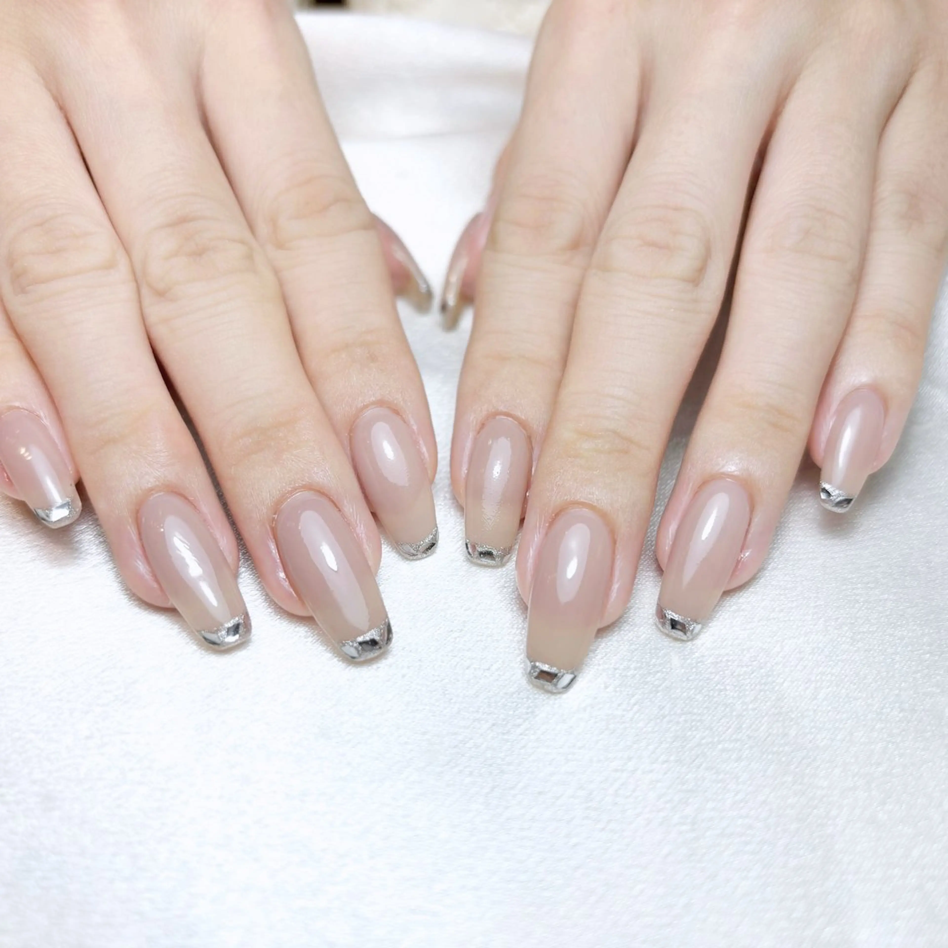 ネイル ハンドネイル H3 Nail Tsuki🦋💙のネイルデザイン