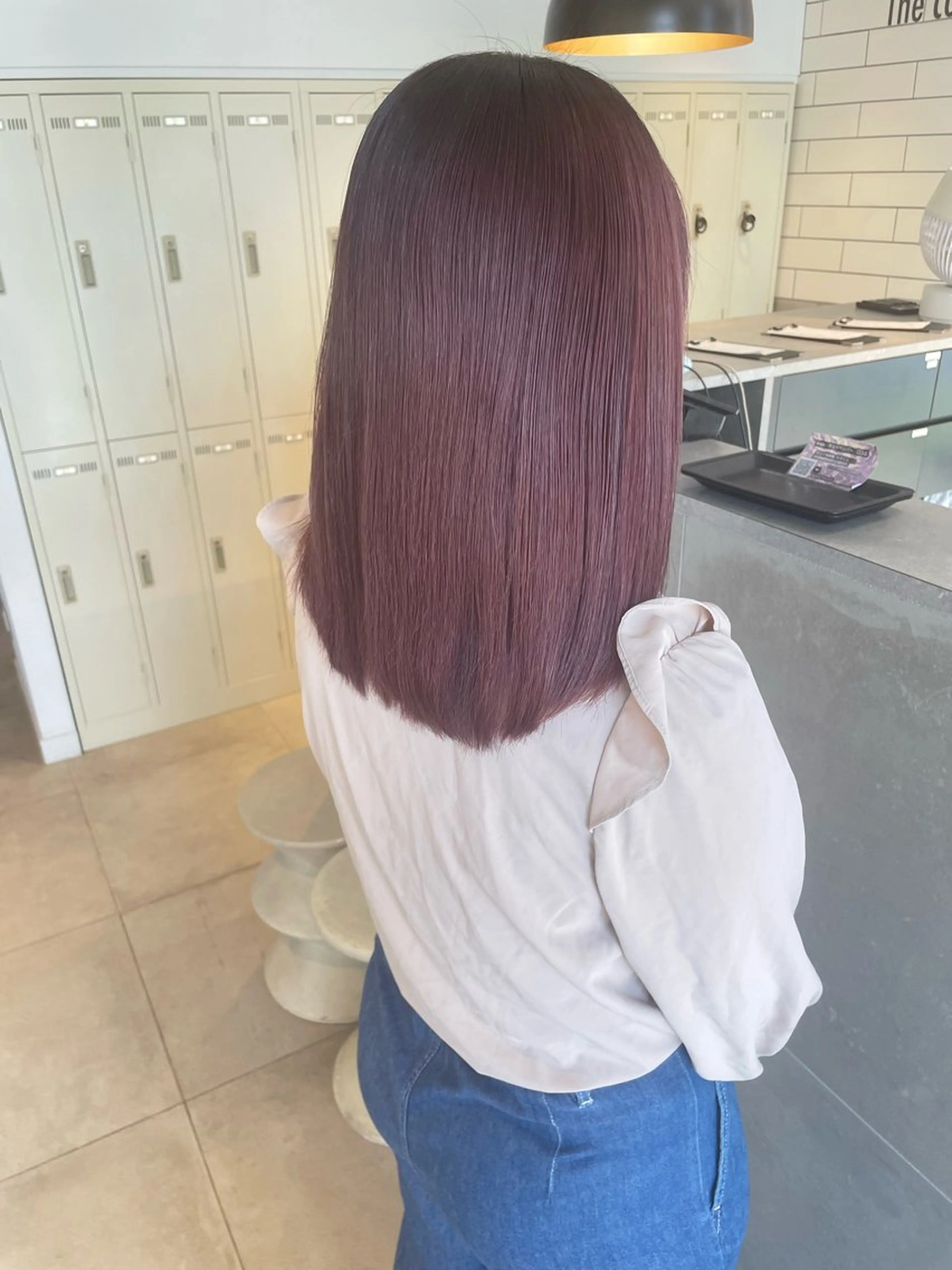 ミディアム カラー カット 縮毛矯正 辻堂メンズ特化 YU-YAのヘアスタイル