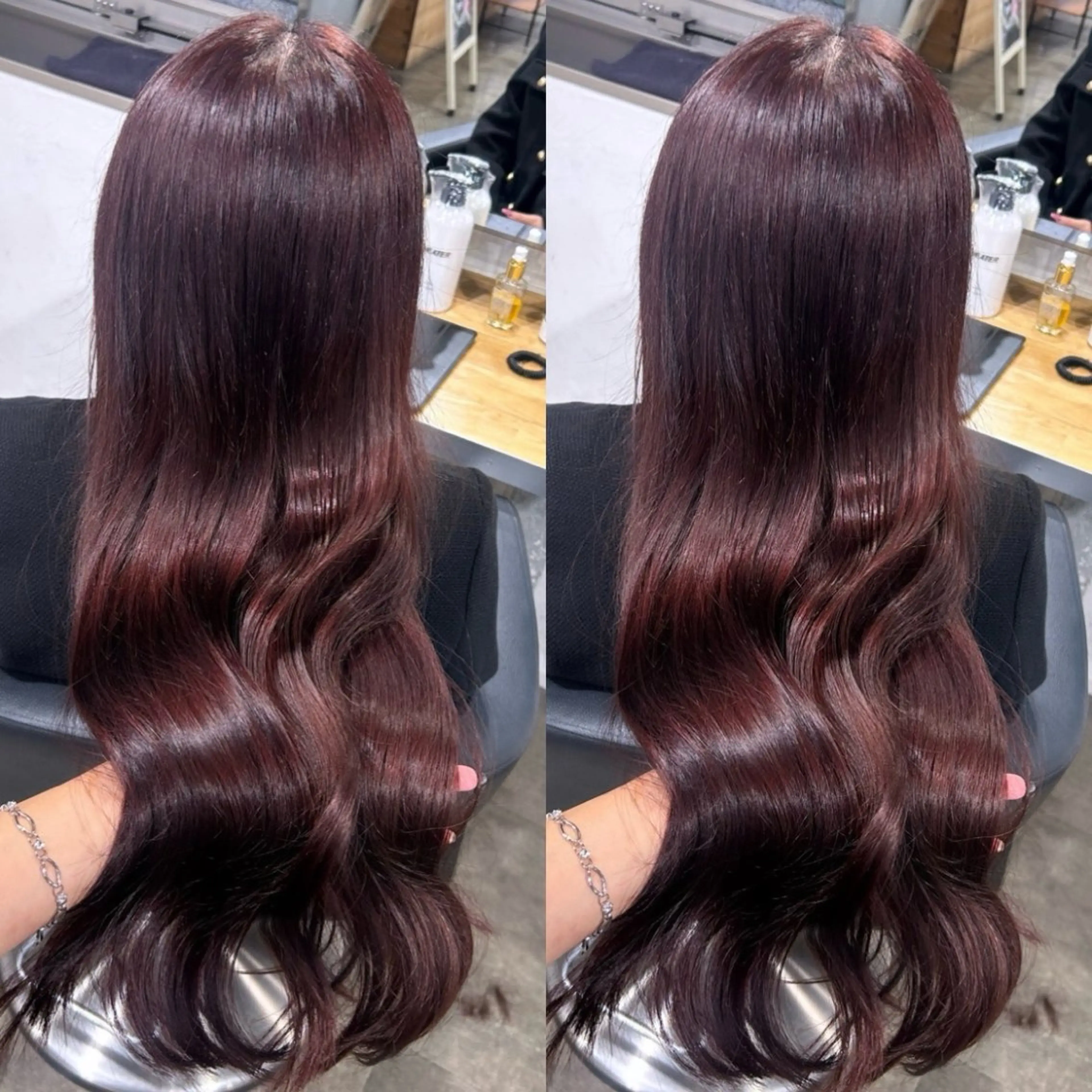 セミロング カラー IS所属・横浜美容室/透明感 カラー/レイヤーのヘアスタイル