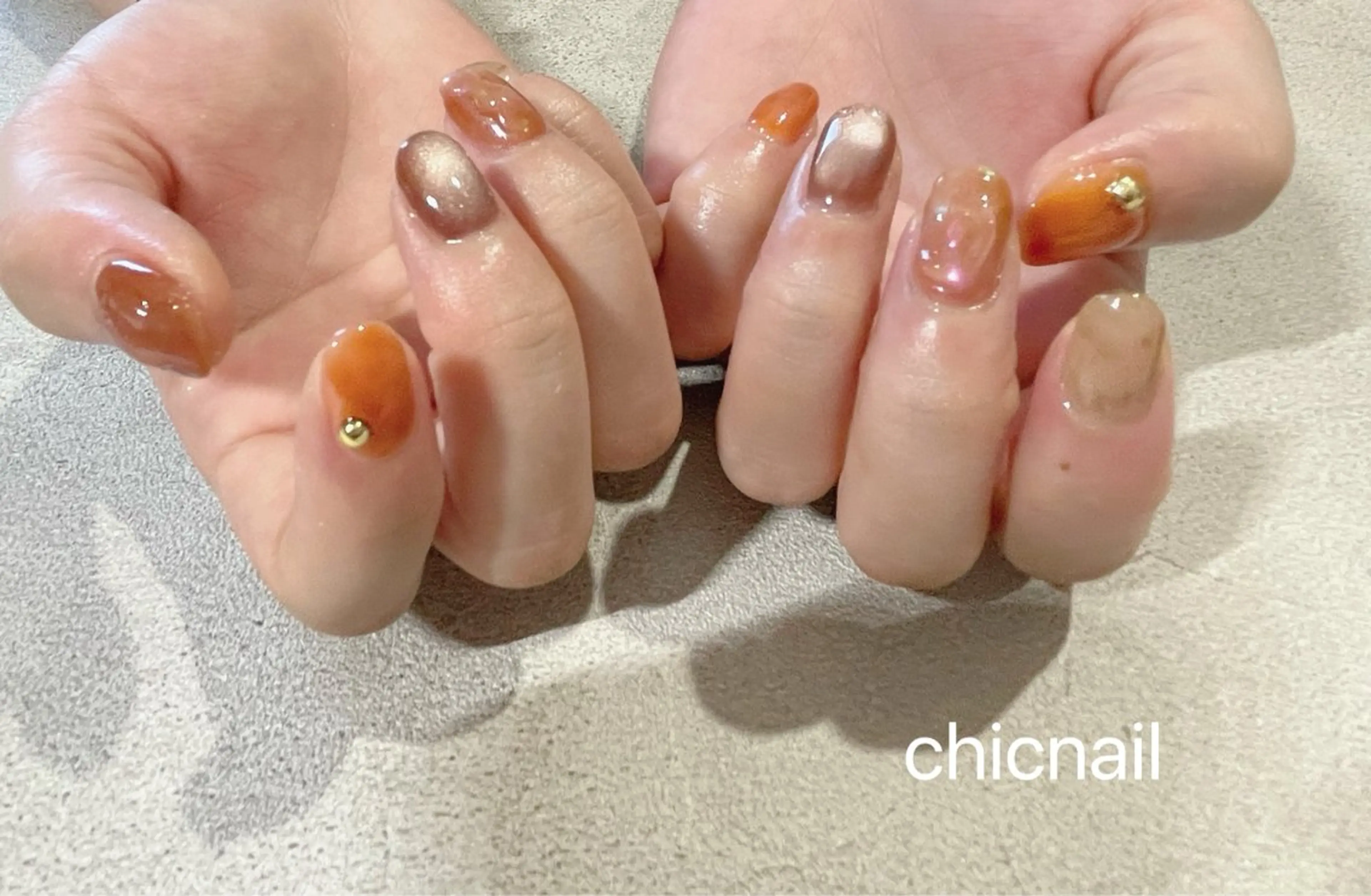 ネイル ハンドネイル chic nailのネイルデザイン