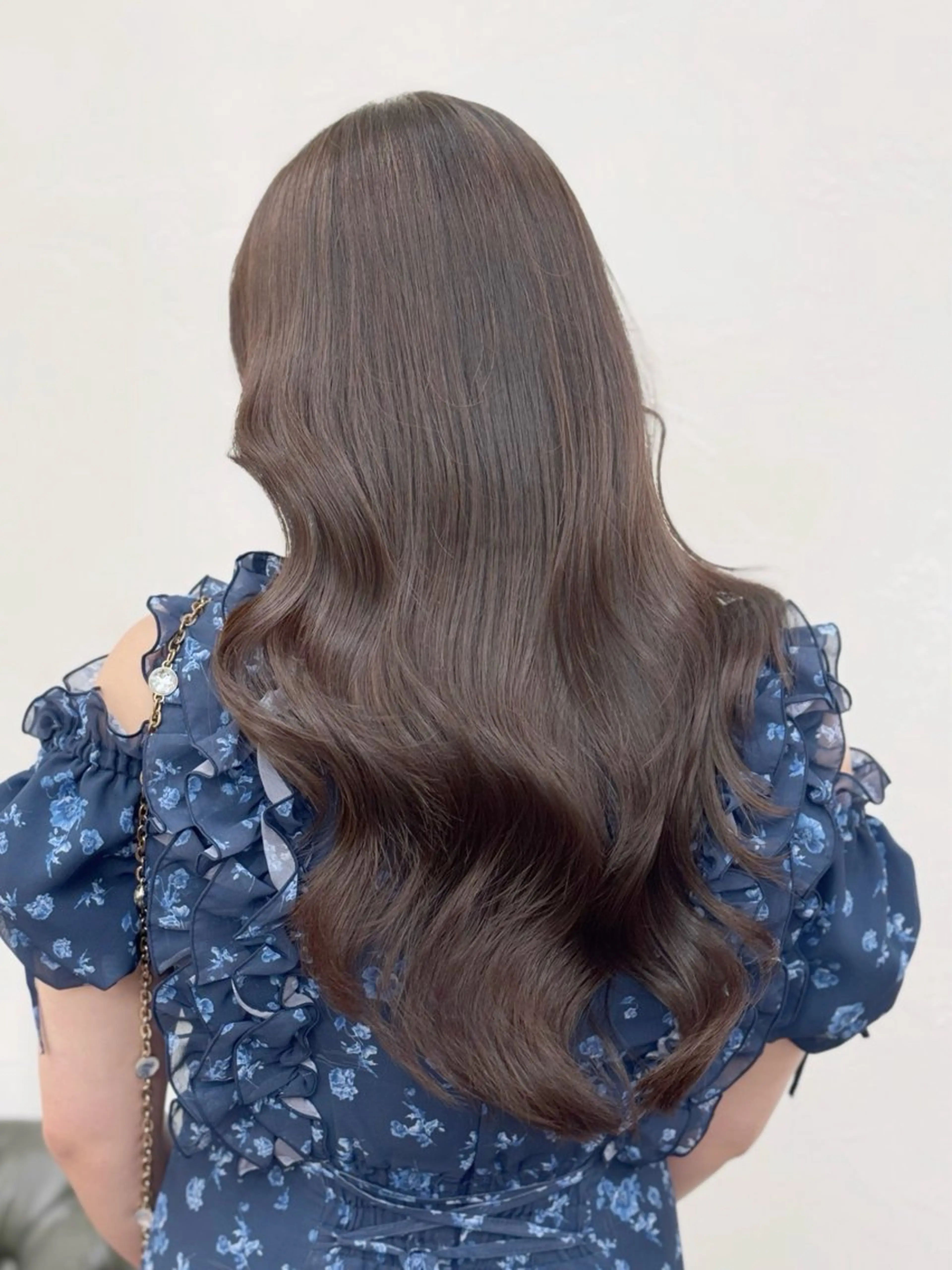 ロング カラー ヘアアレンジ ブラウンカラー 渋谷/原宿 カラー× トリートメント ｻﾜのヘアスタイル