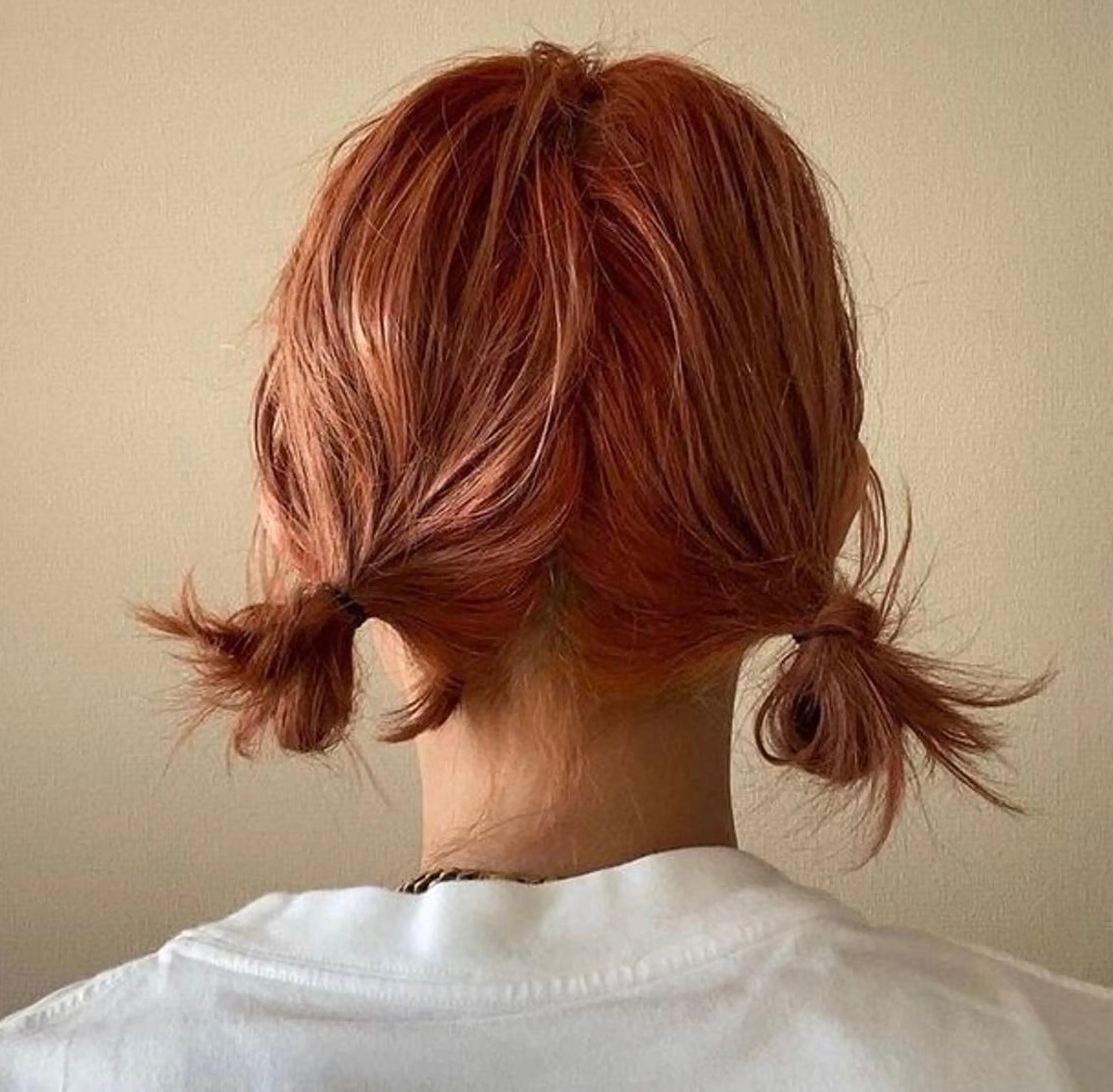 セミロング ヘアアレンジ RIN／韓国ヘア レイヤーカットのヘアスタイル