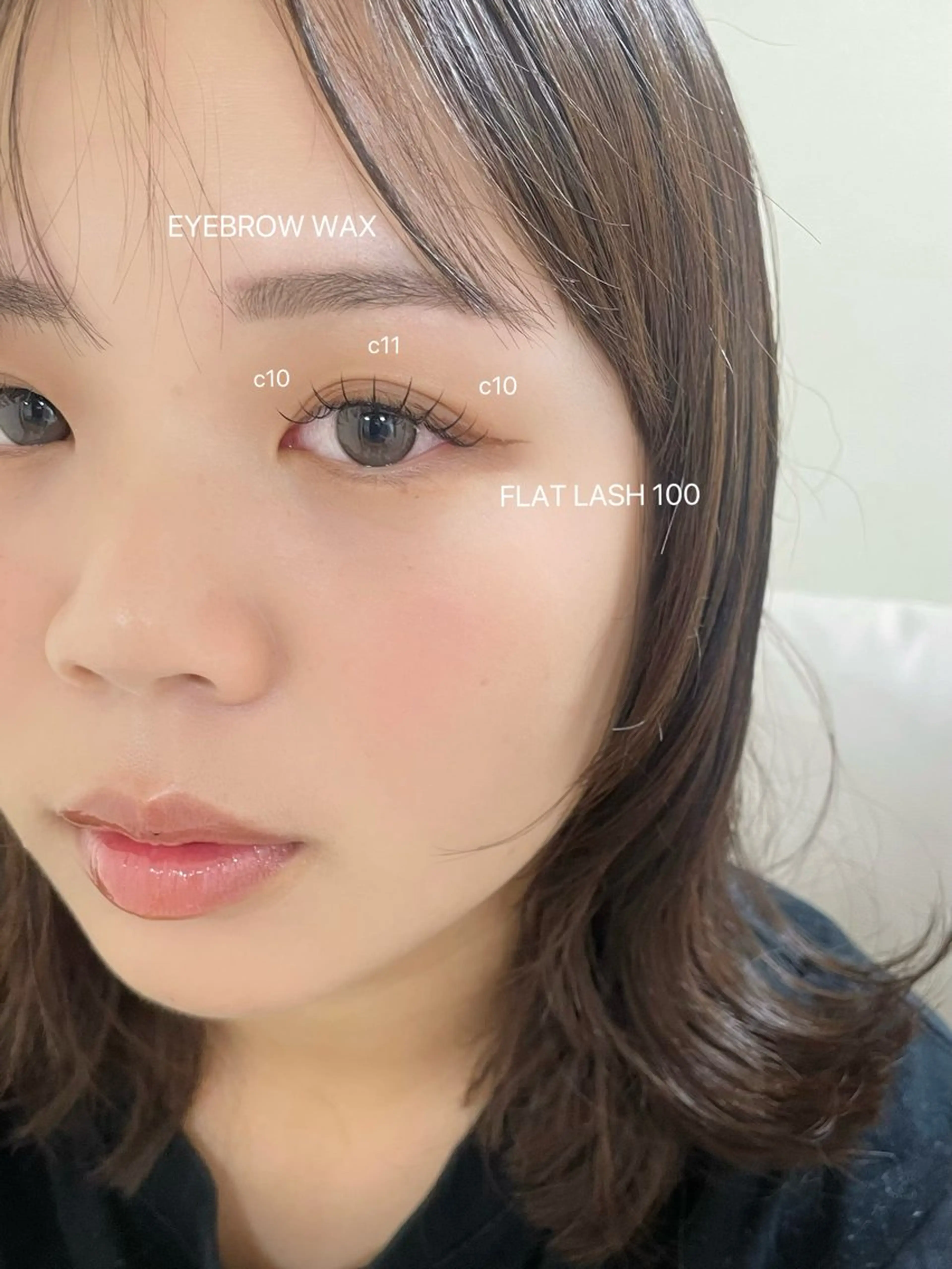 マツエク・マツパ キュート マツエク vif by Limier所属・vif chisatoのマツエク・マツパデザイン