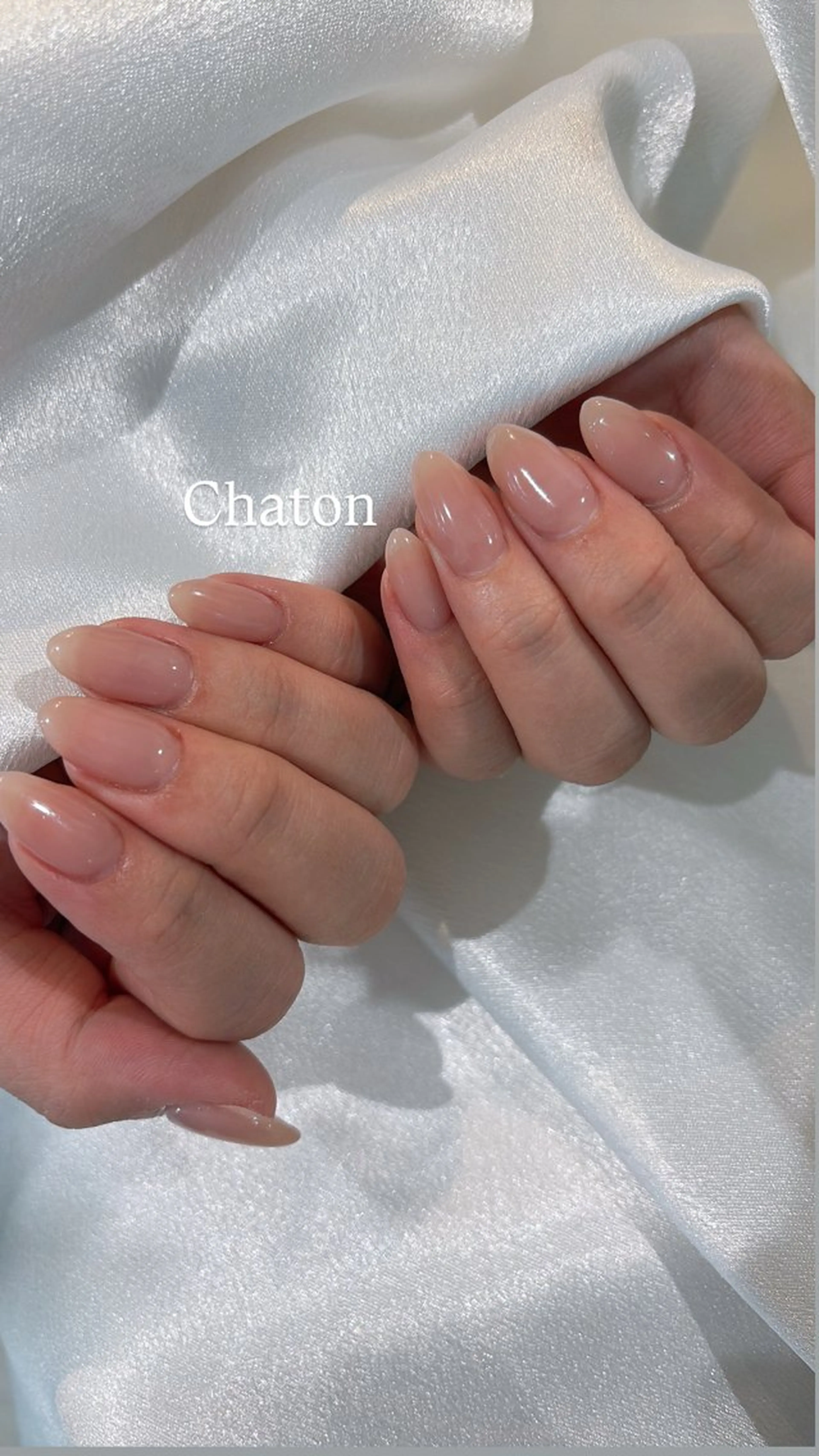 ネイル ワンカラーネイル Chaton TAKAGIのネイルデザイン