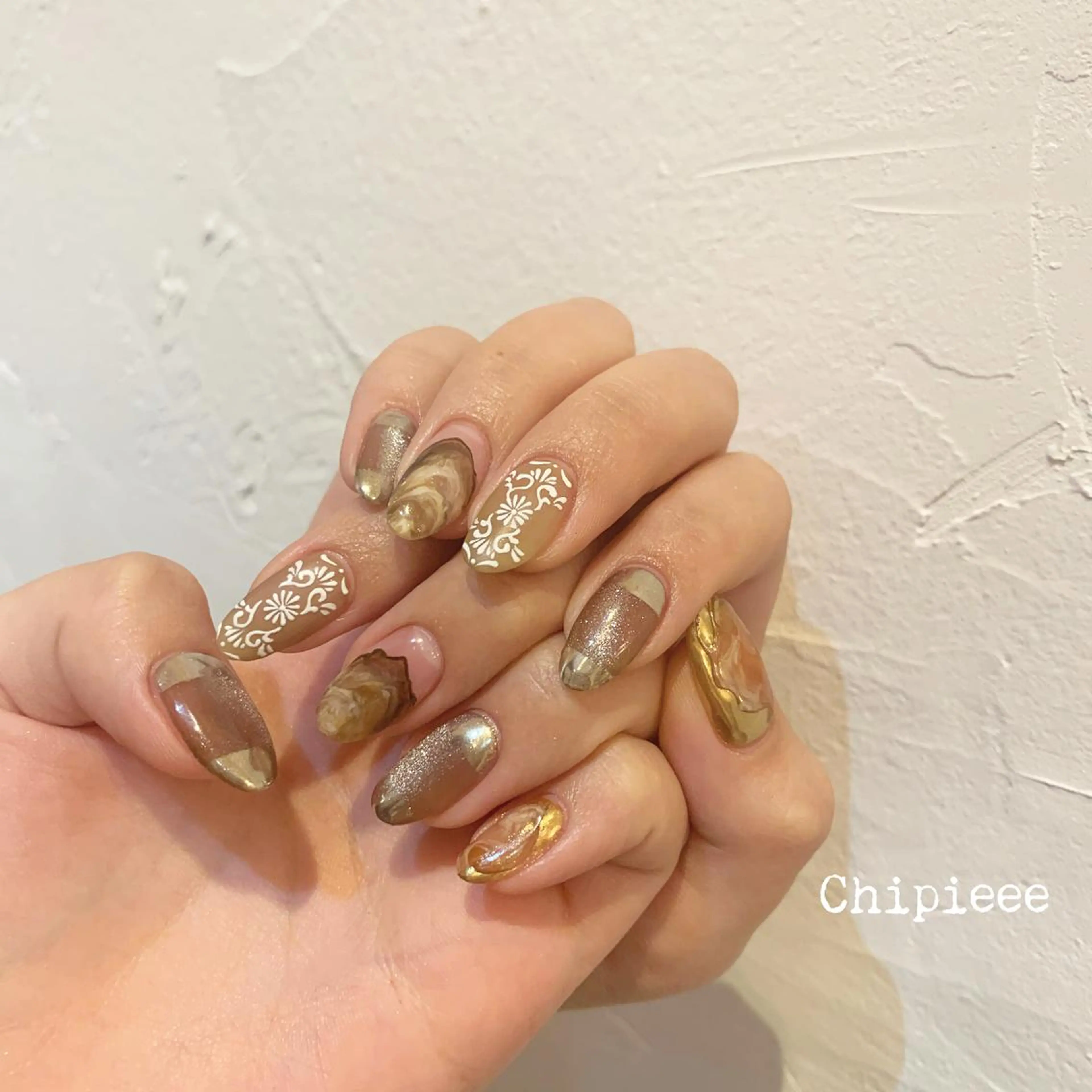 ネイル ハンドネイル revia所属・ERI Nailistのネイルデザイン