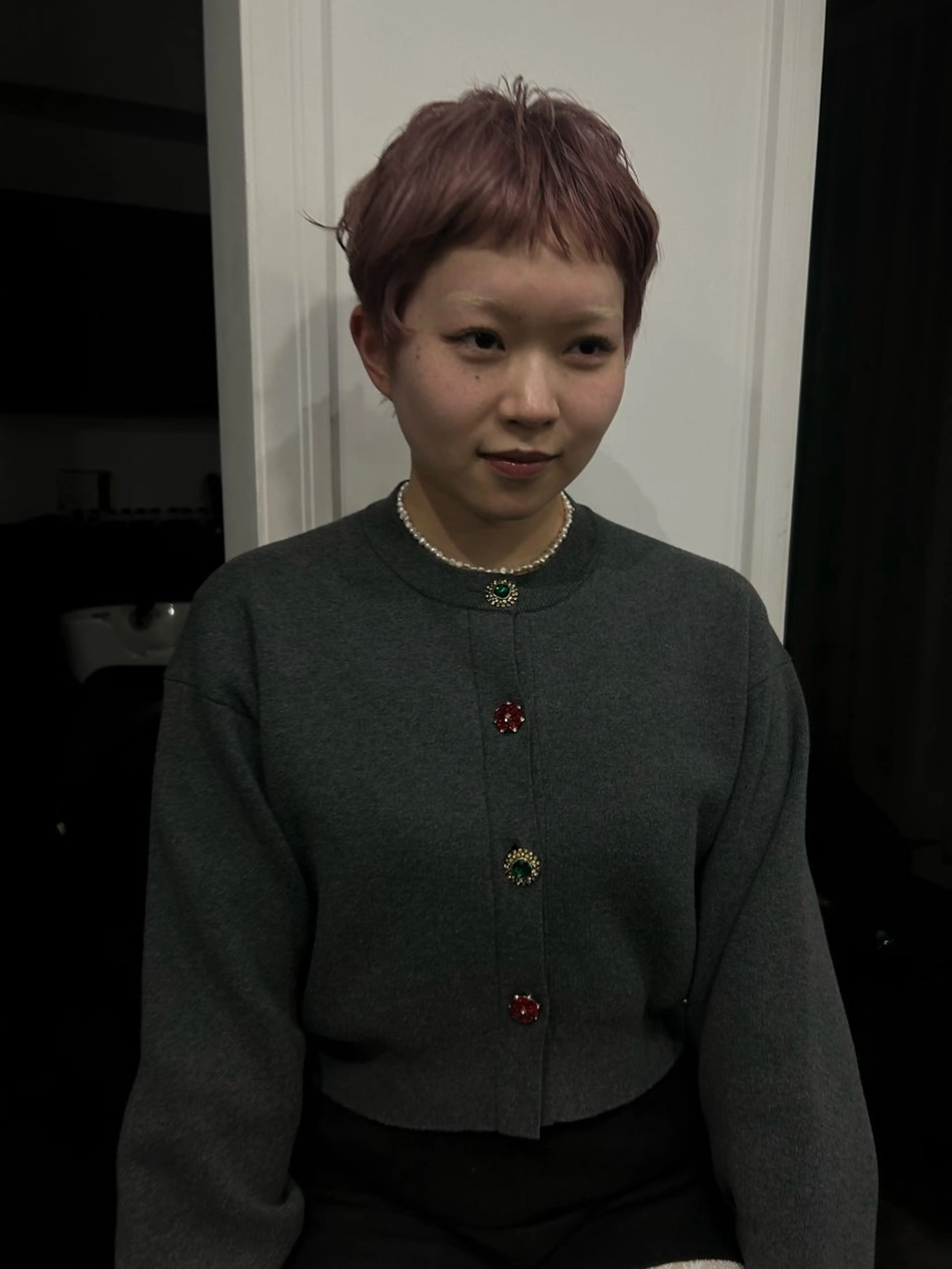 ショート COMEG HEAD 上乃裏所属・宮前 芽衣のヘアスタイル