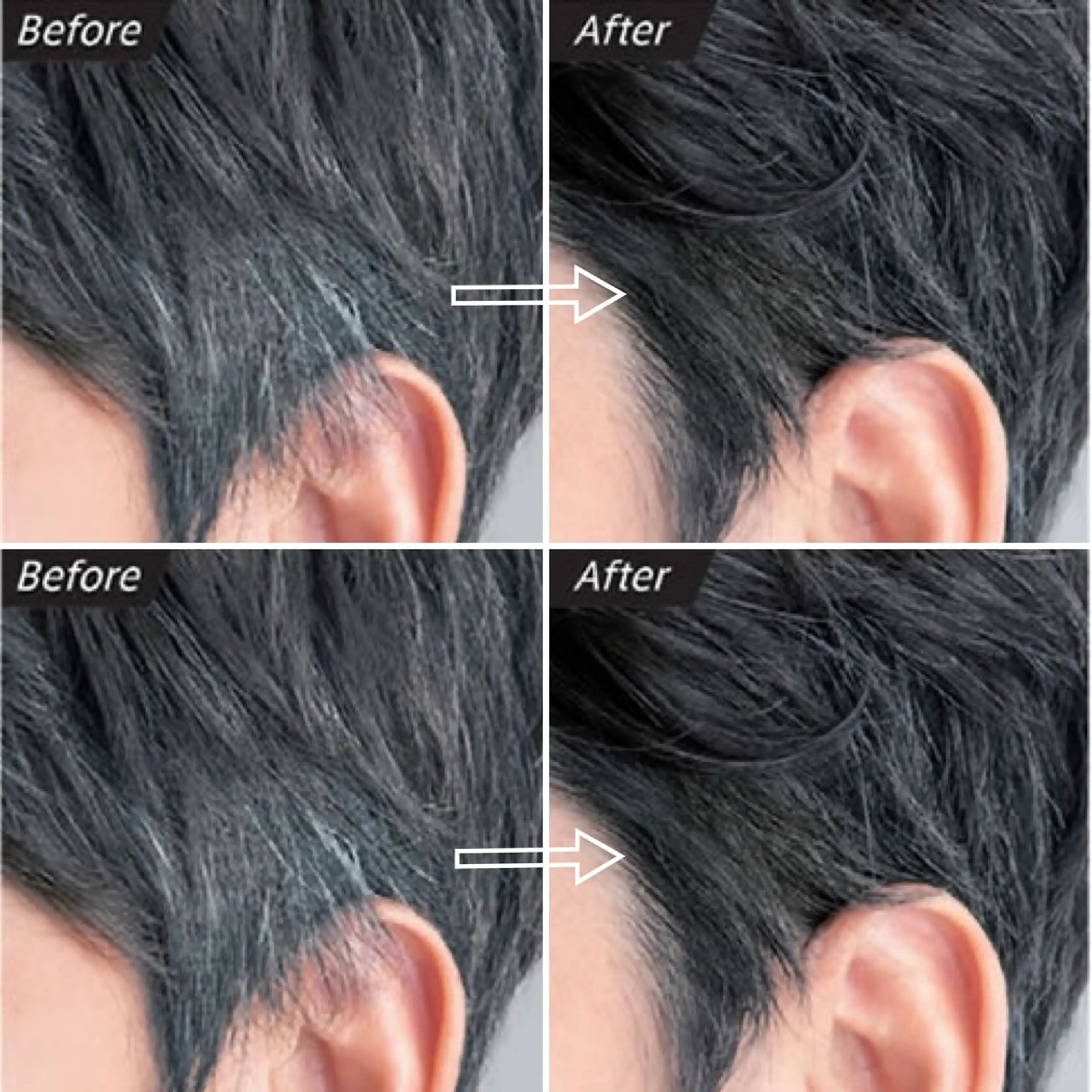 ✨メンズ限定✨白髪がチラッと気になり始めたら◎ナチュラル白髪ぼかしコース✨メンズカット＋カラー✨通常のカラーに変更🉑の写真