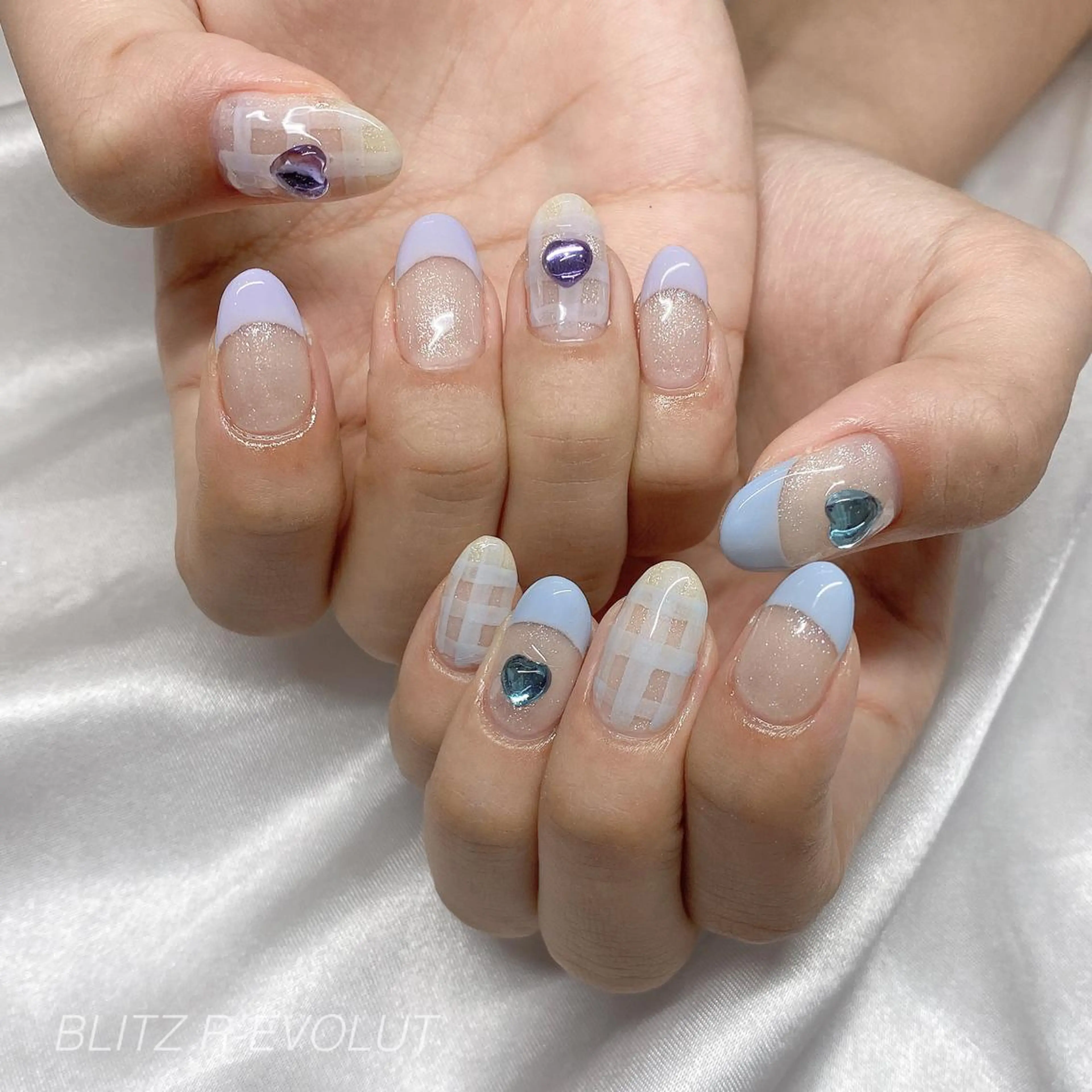 ネイル ☁️BLITZ 🎀笠原雪音🎀のネイルデザイン