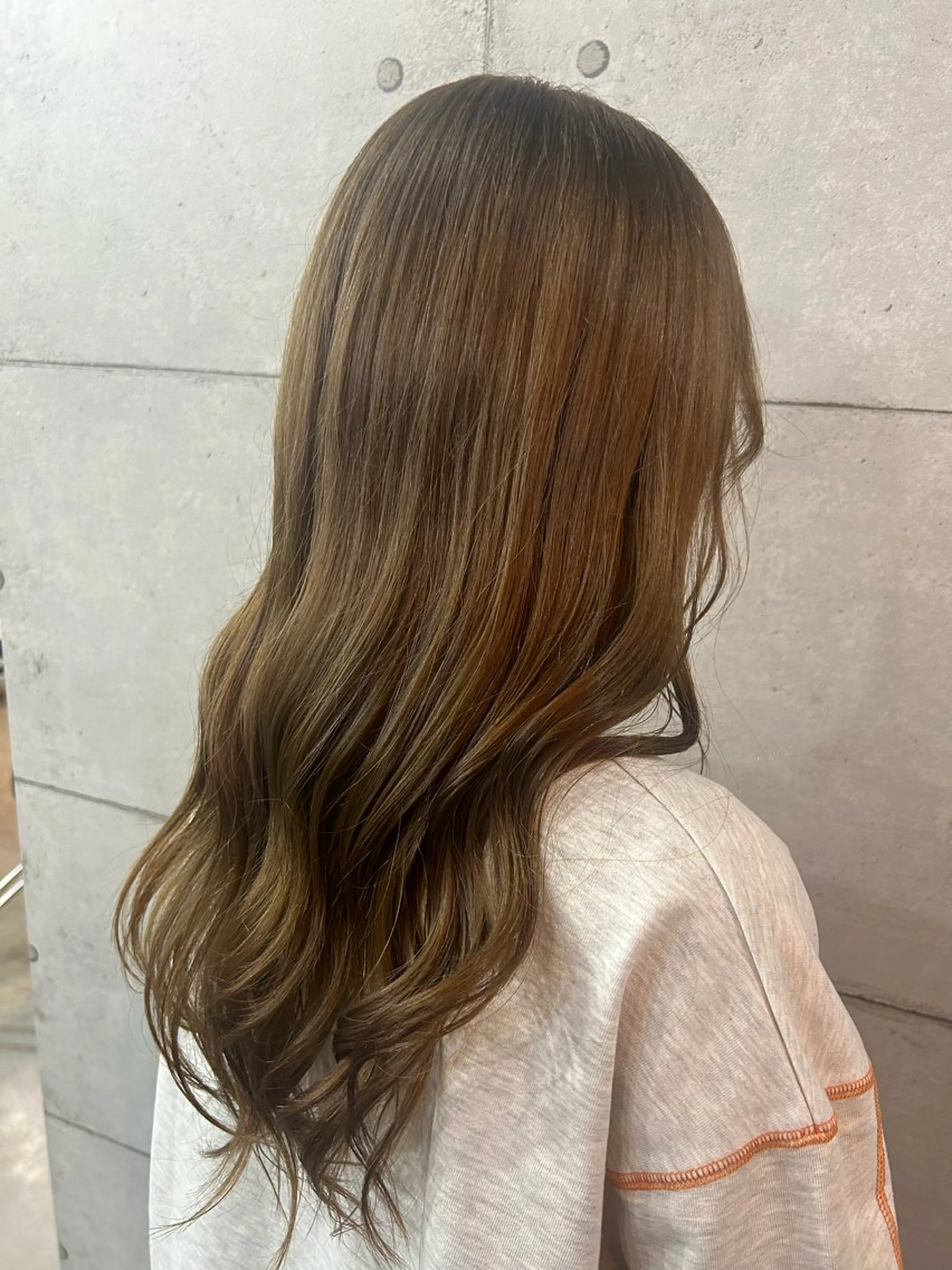 ロング カラー ☾ ちゃみのヘアスタイル