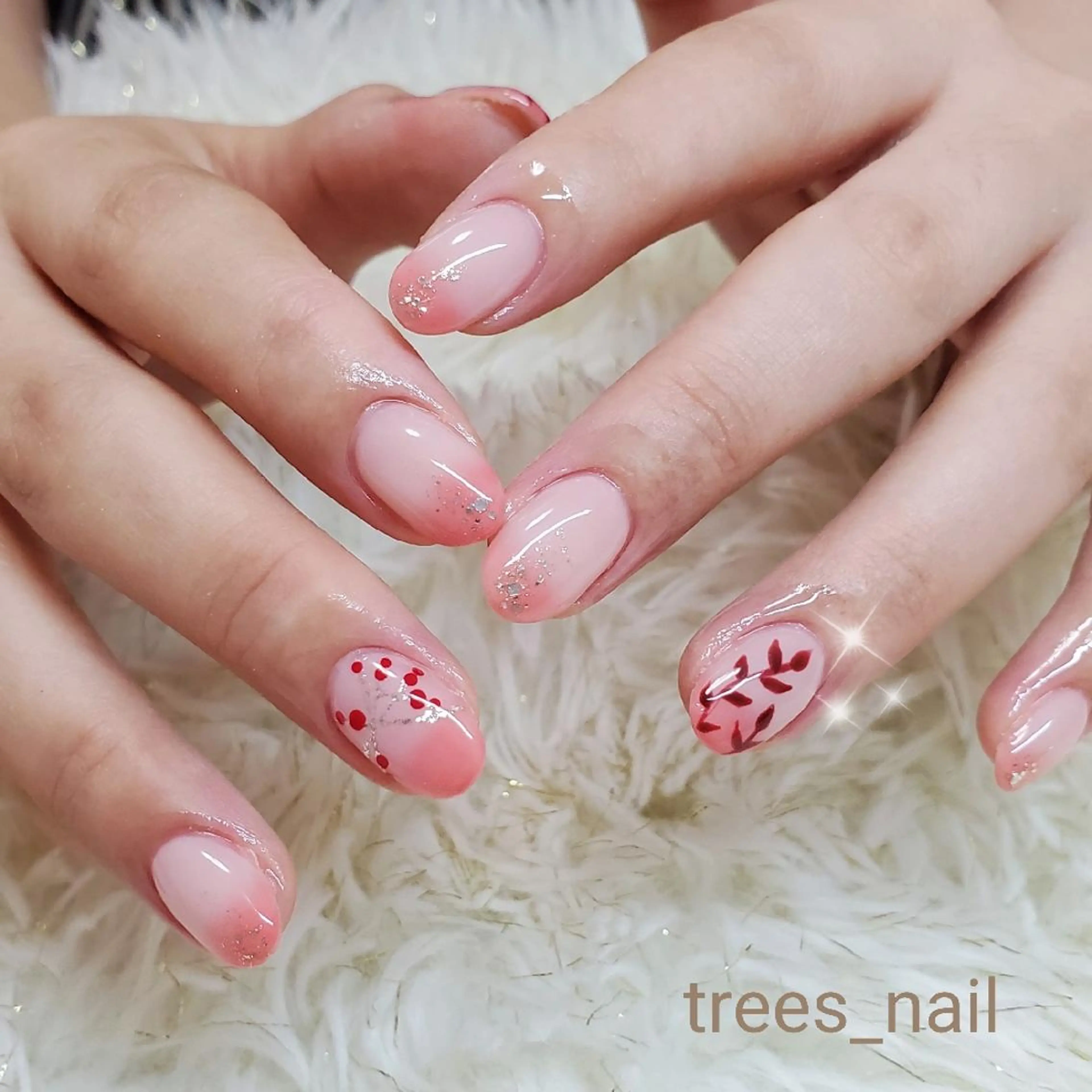 ネイル ハンドネイル フットネイル trees_ nailのネイルデザイン
