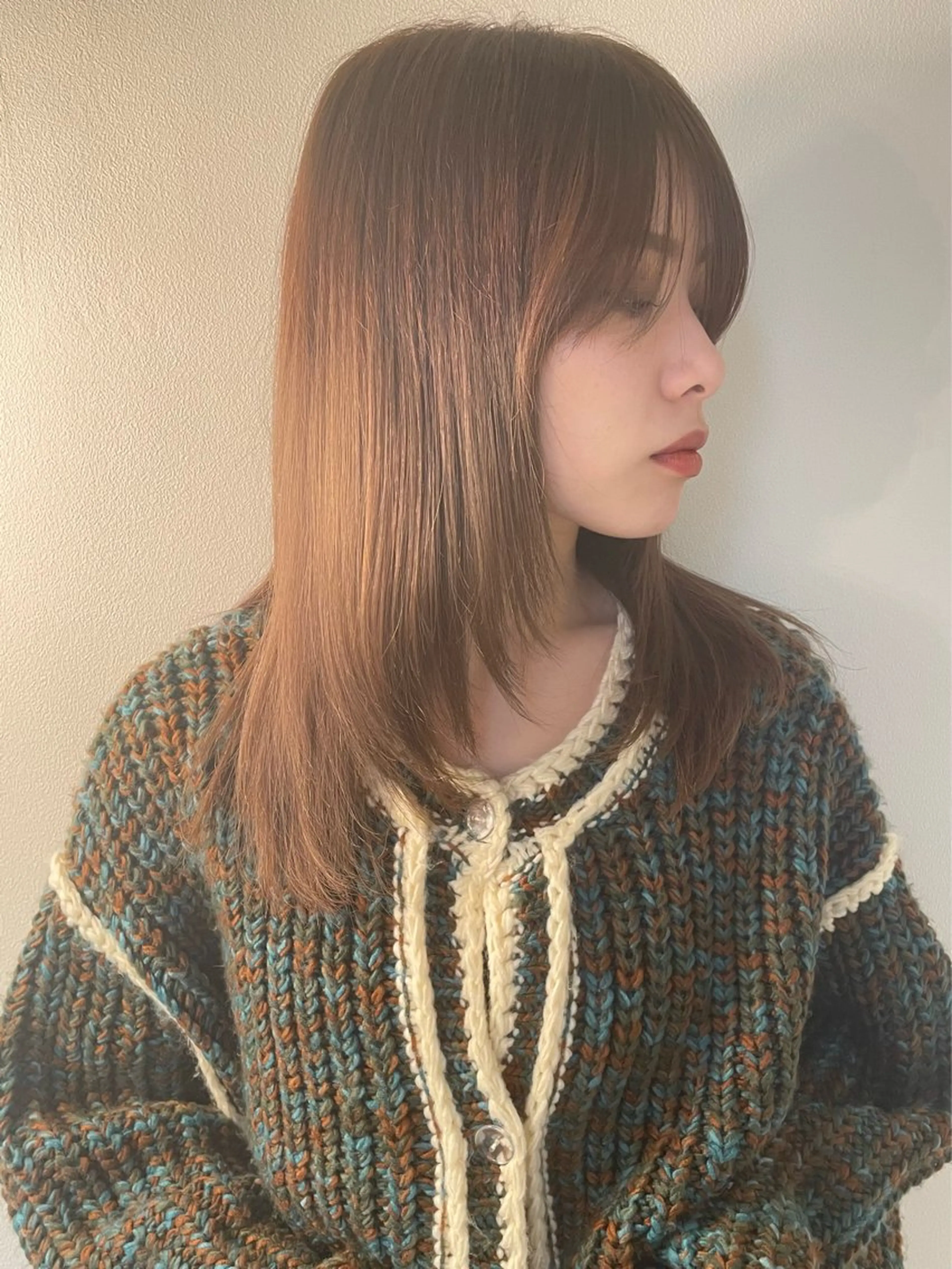 セミロング cocoluana(ココルアナ)所属・韓国風ヘア専門 🇰🇷Noaのヘアスタイル