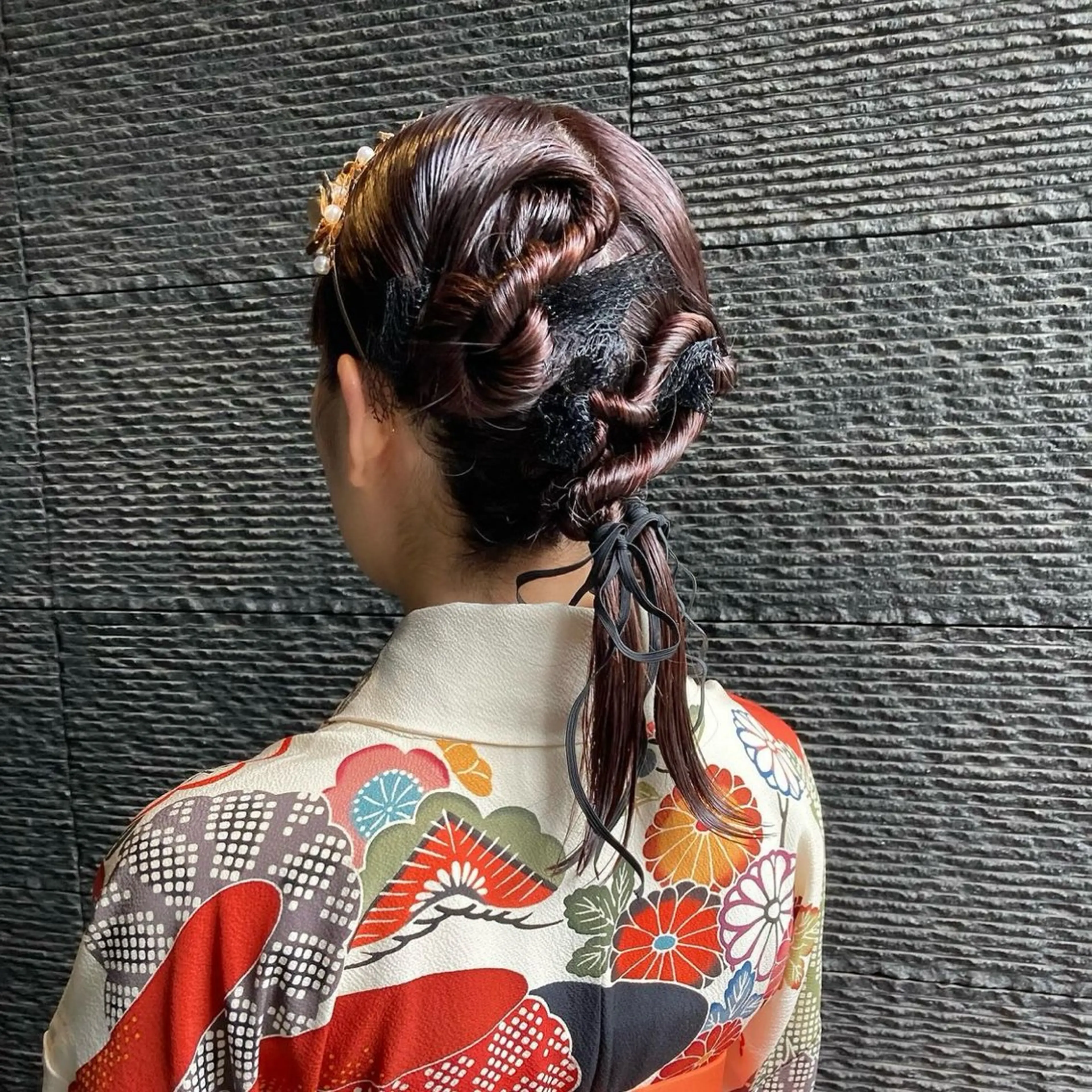 セミロング ヘアアレンジ ヘアセット MISUZU🪡 ナチュラルモードのその他イメージ