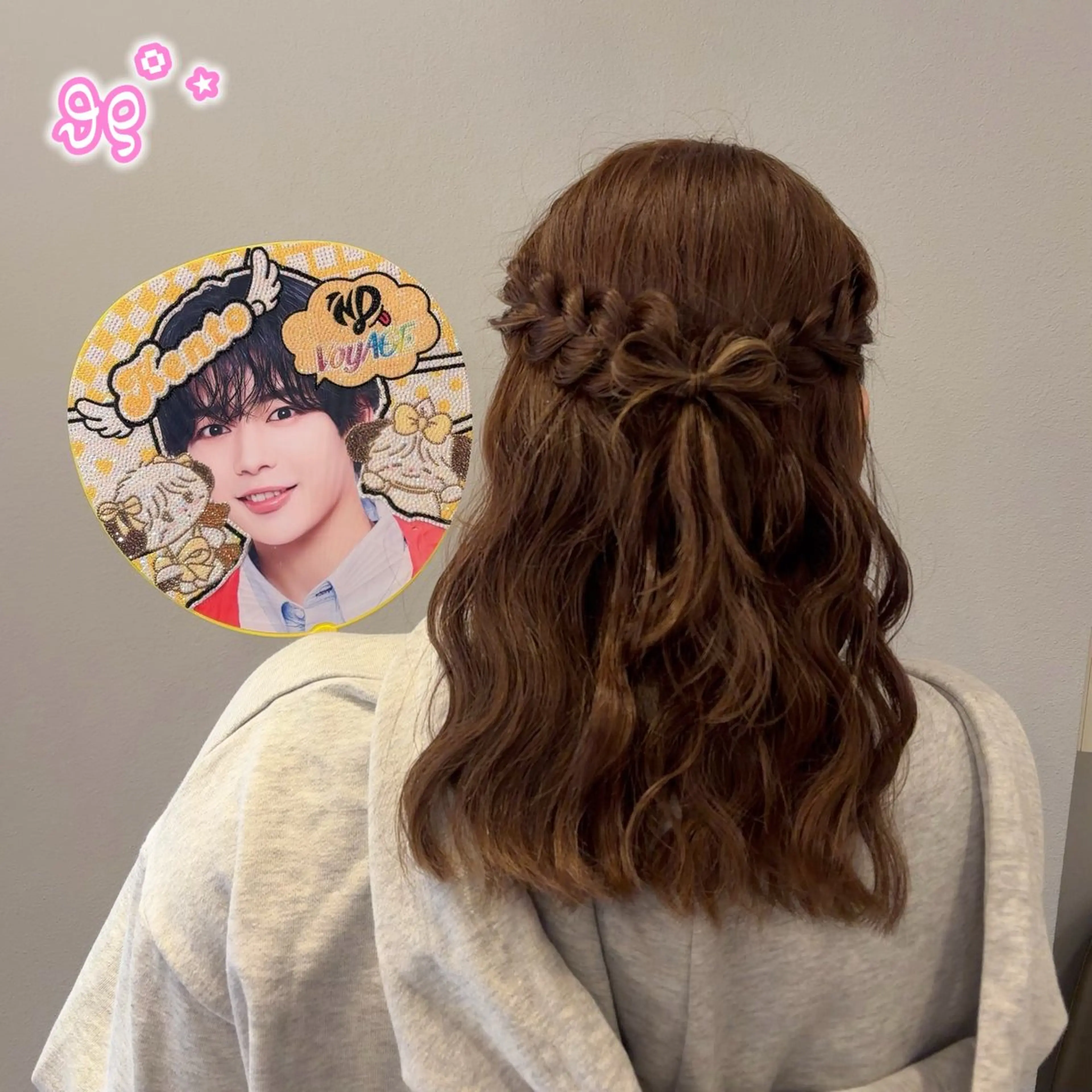ヘアアレンジ ヘアセット 顔周り/ガーリー /ヘアメ/あつはのヘアスタイル