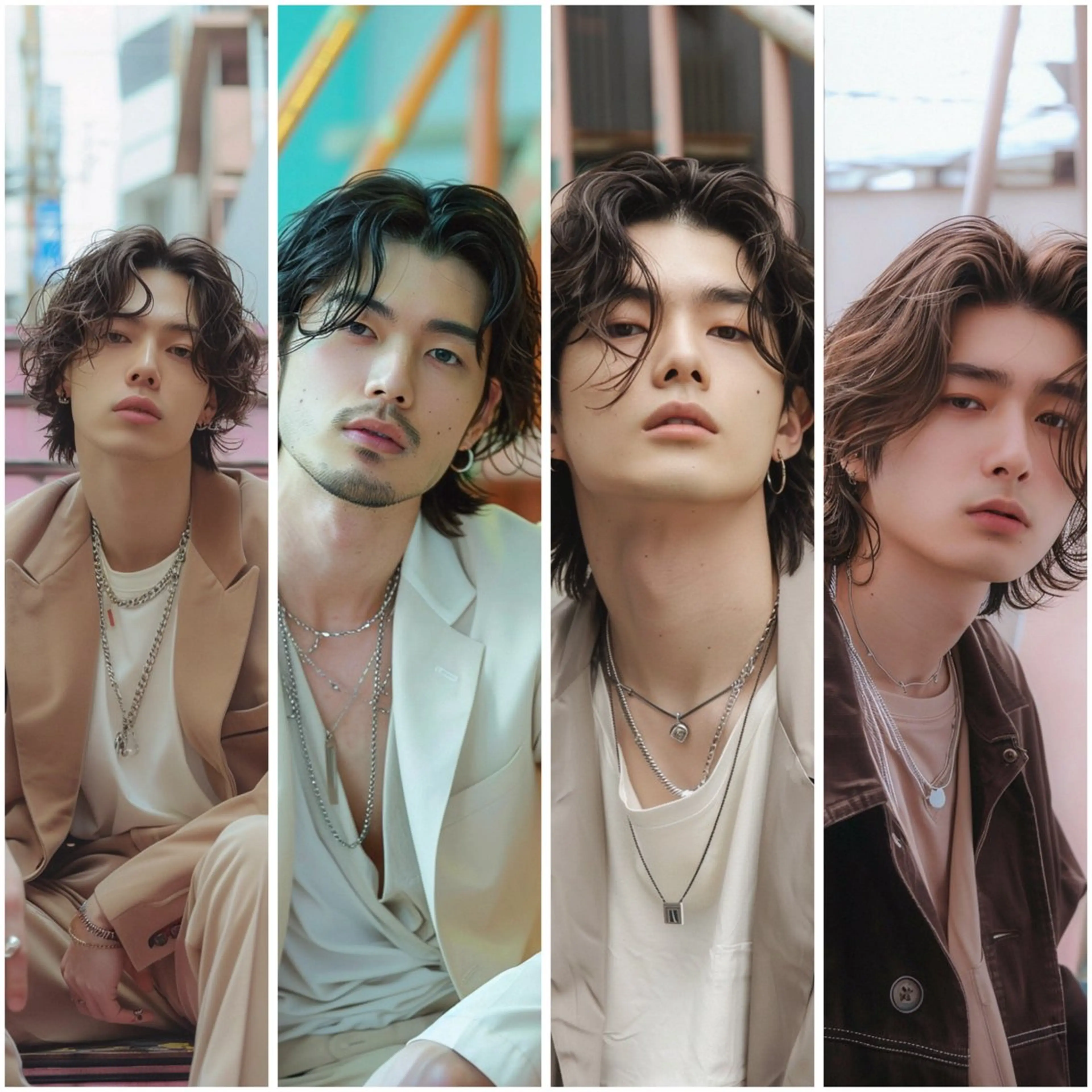 ミディアム カット パーマ 池袋/カラー特化🎨 ロング料金なし🩵のヘアスタイル