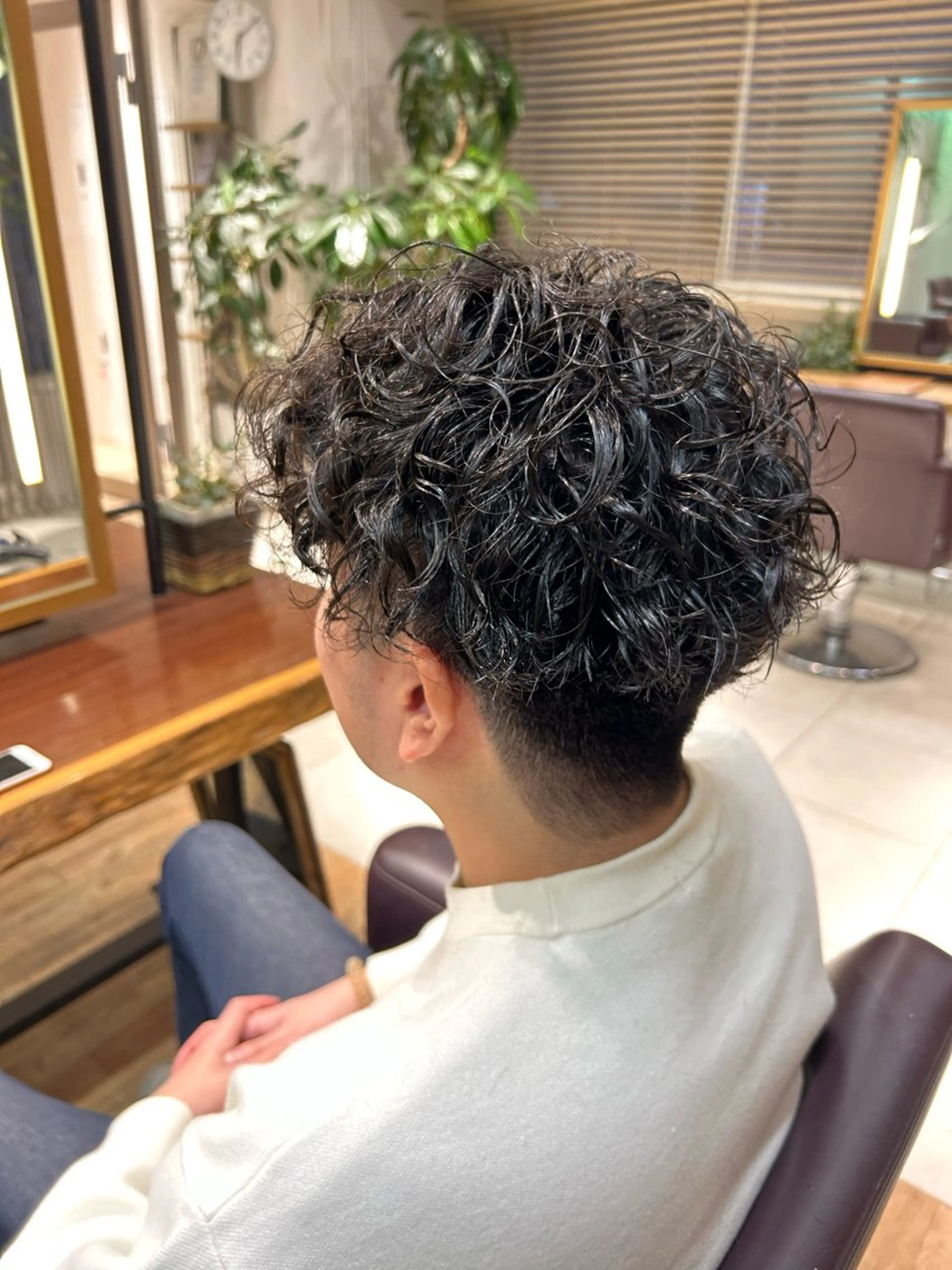 パーマ メンズ メンズパーマ ツイストスパイラルパーマ スパイラルパーマ カット パーマ 🦋Misaki🦋 メンズパーマ/着付けのヘアスタイル