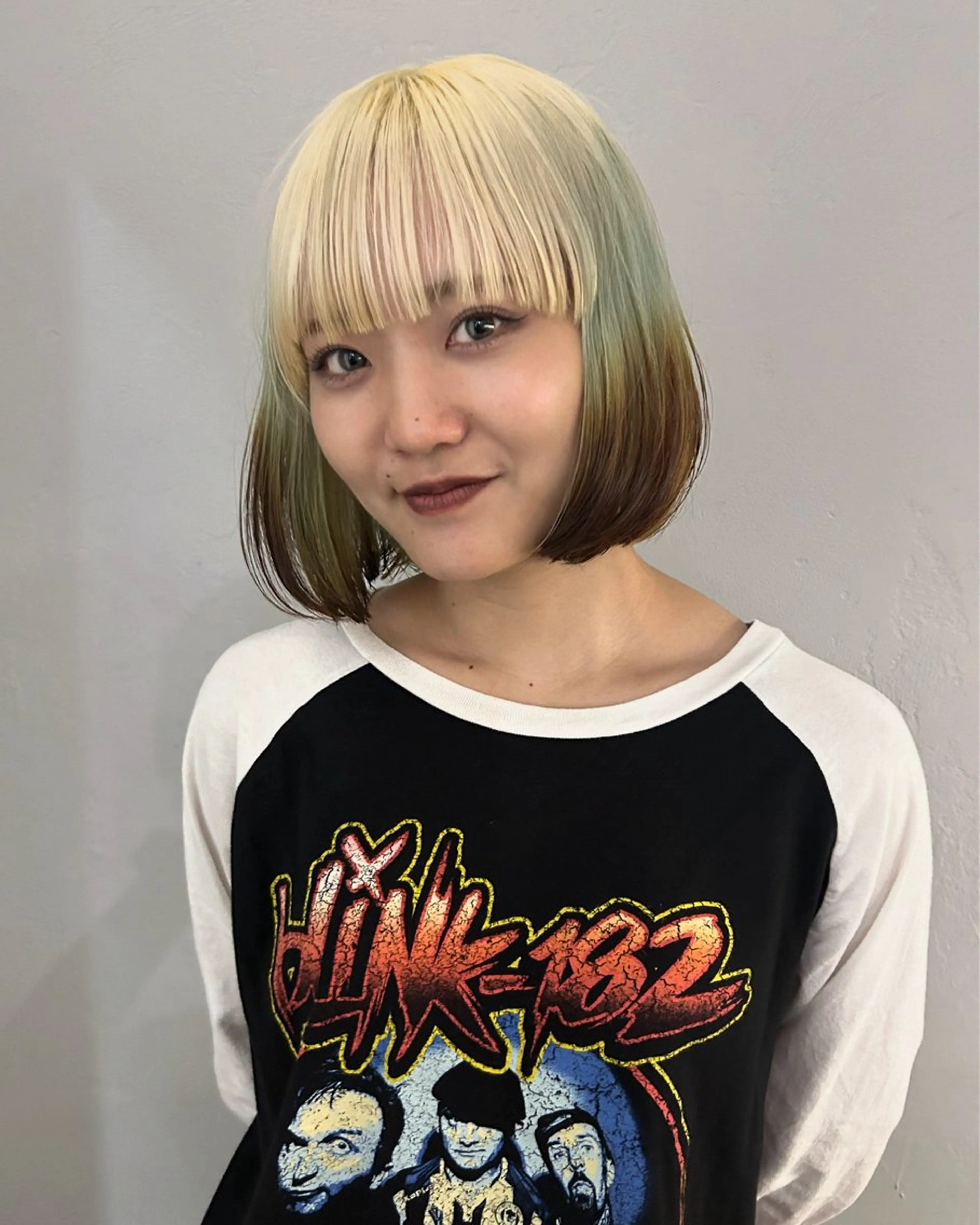 セミロング カラー ヘアカラー トリートメント ケアパーマ/ケアブリ ーチdaisukeのヘアスタイル