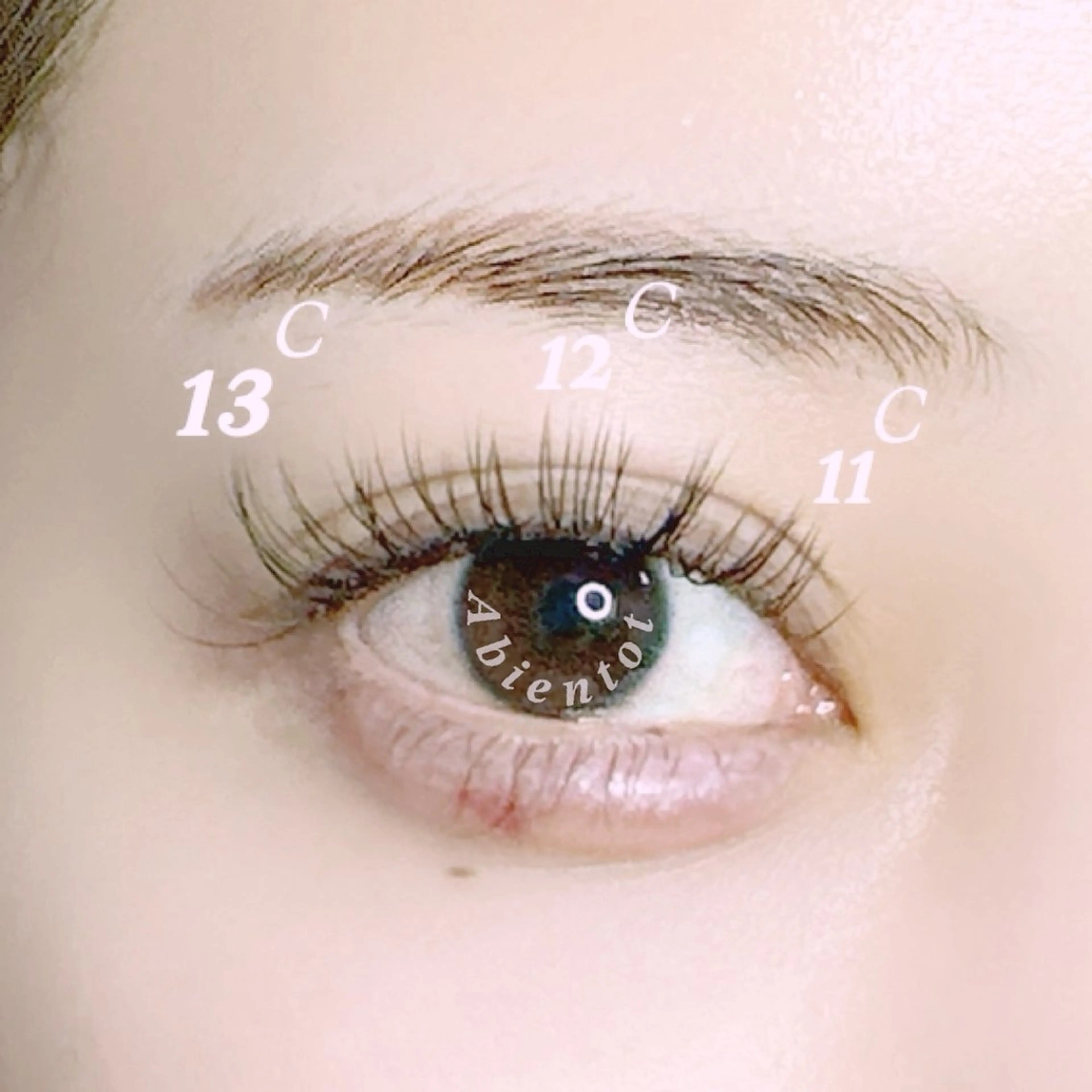 マツエク・マツパ Abientot Kannaのマツエク・マツパデザイン