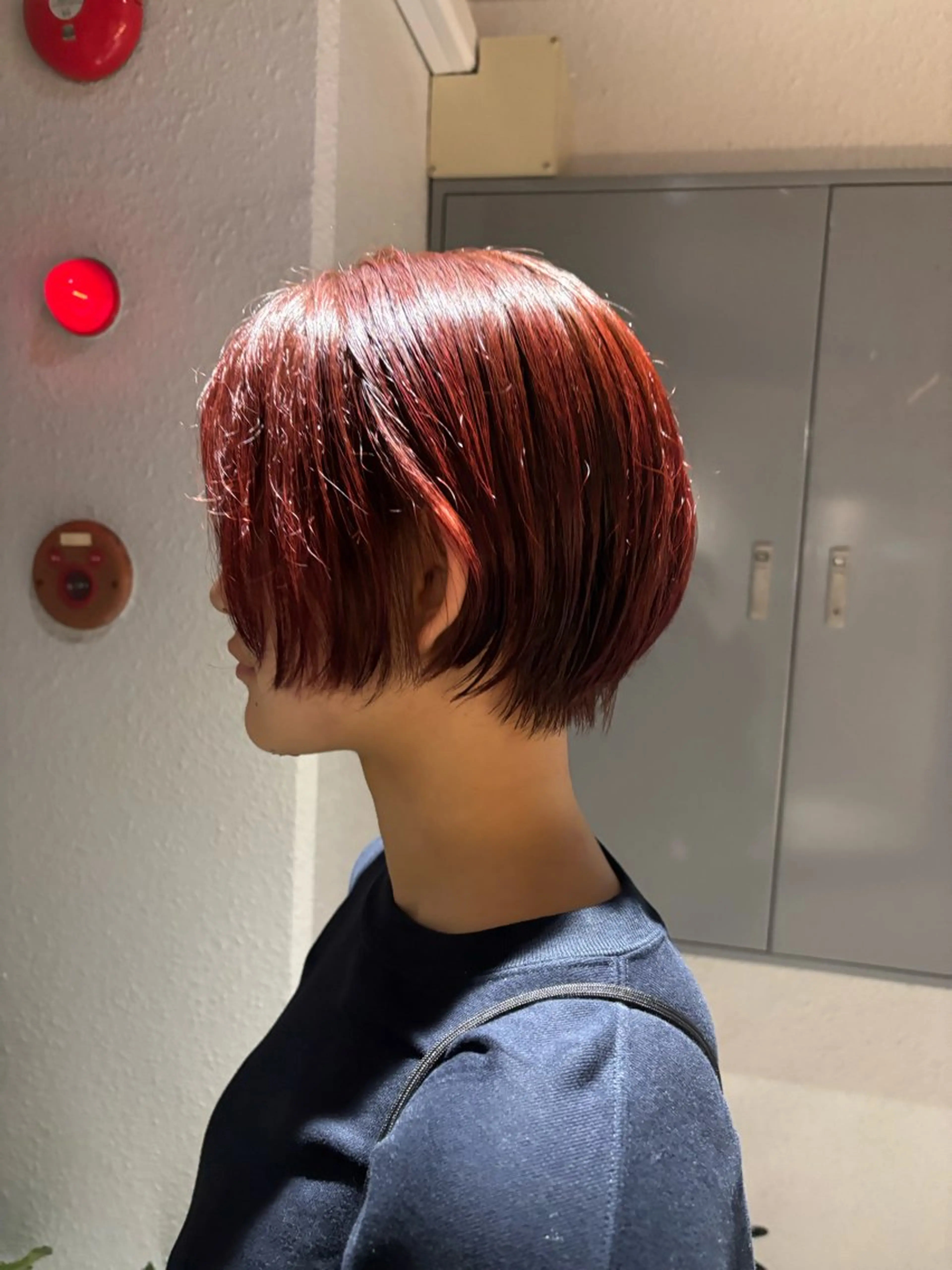 ショート カラー 木下 祐希のヘアスタイル