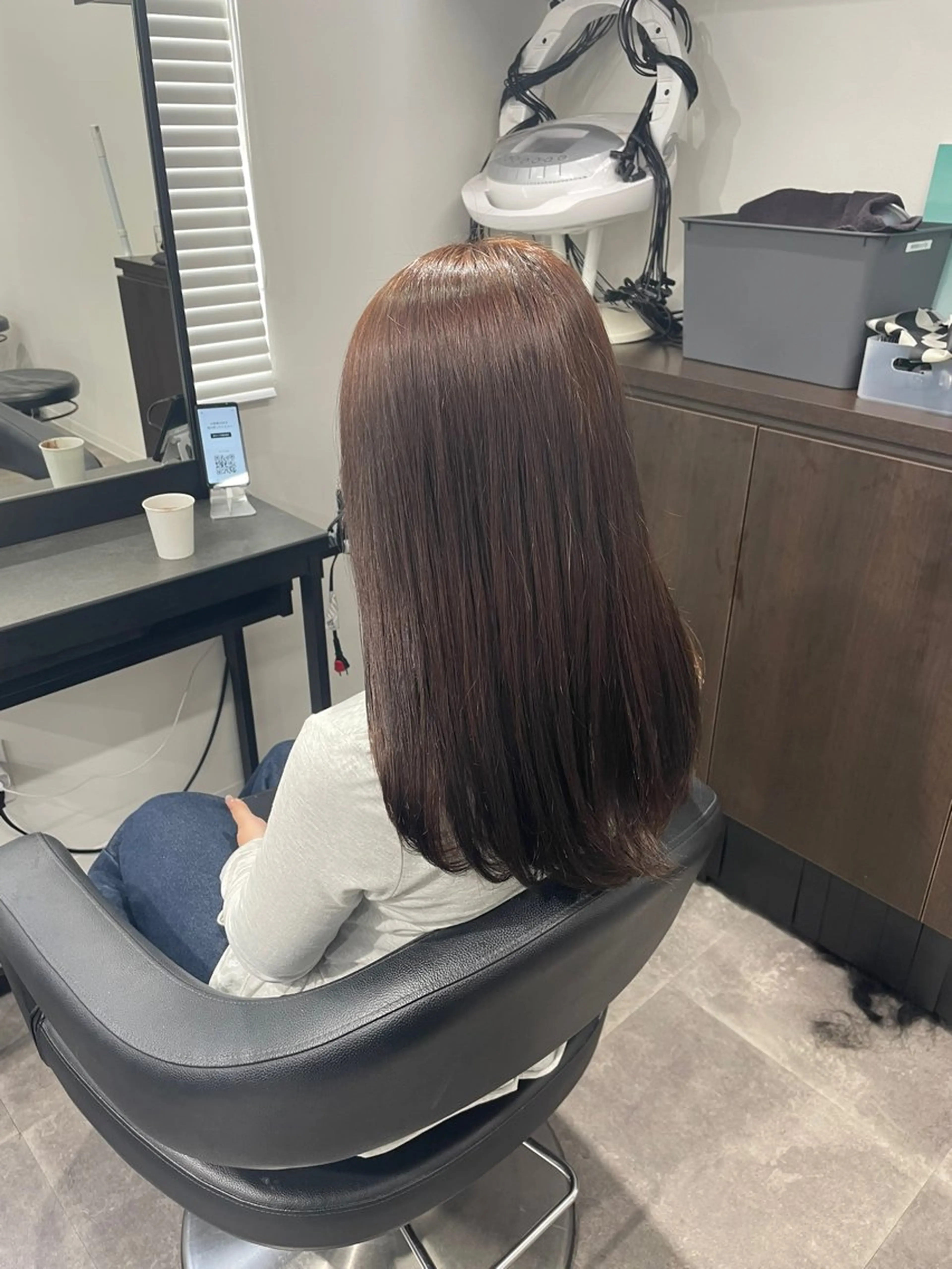 ロング カラー 🤍透明感推しカラー 🤍yui‪💞✨のヘアスタイル