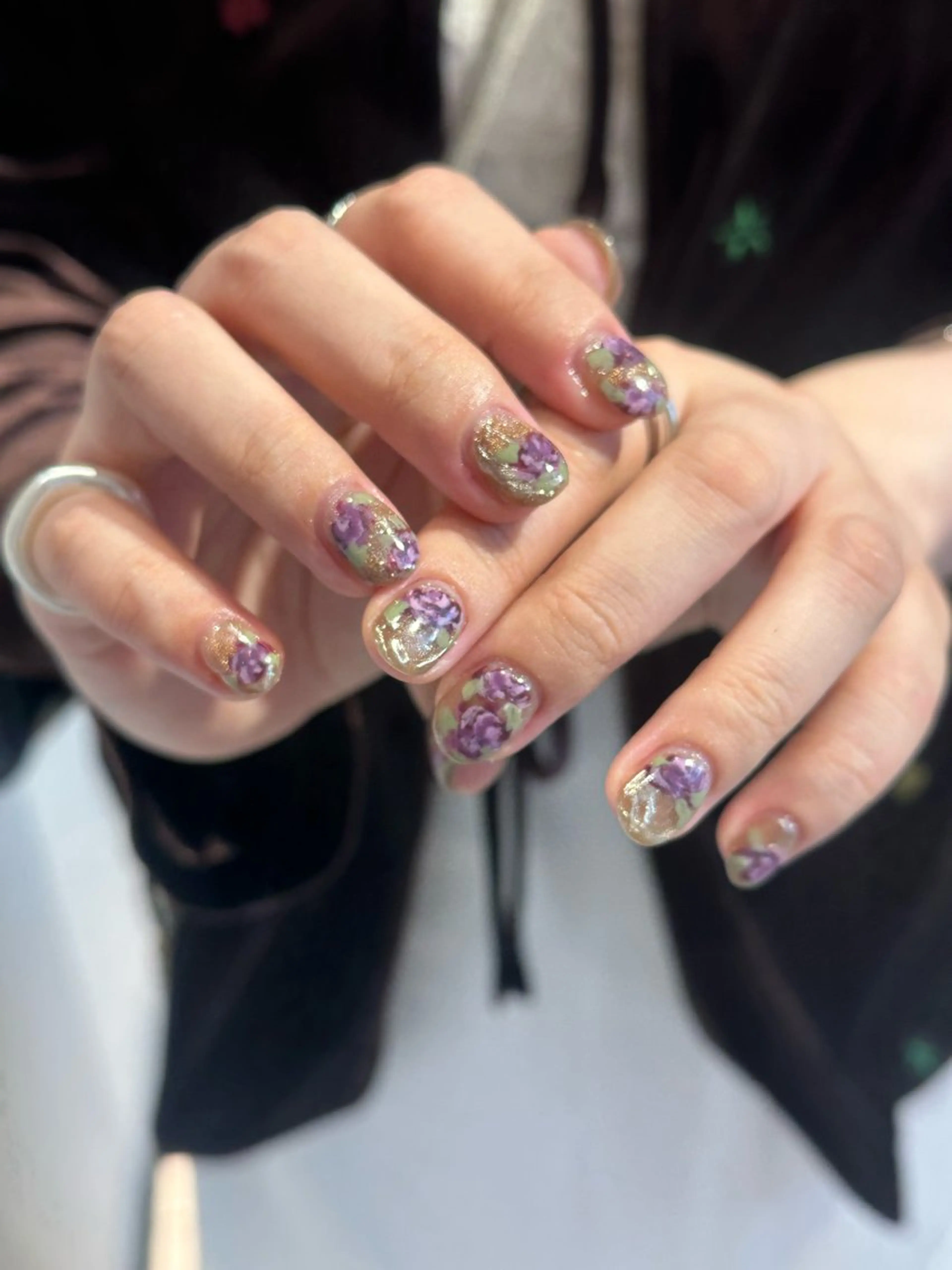 ネイル ハイトーン特化 pepe🎀のヘアスタイル