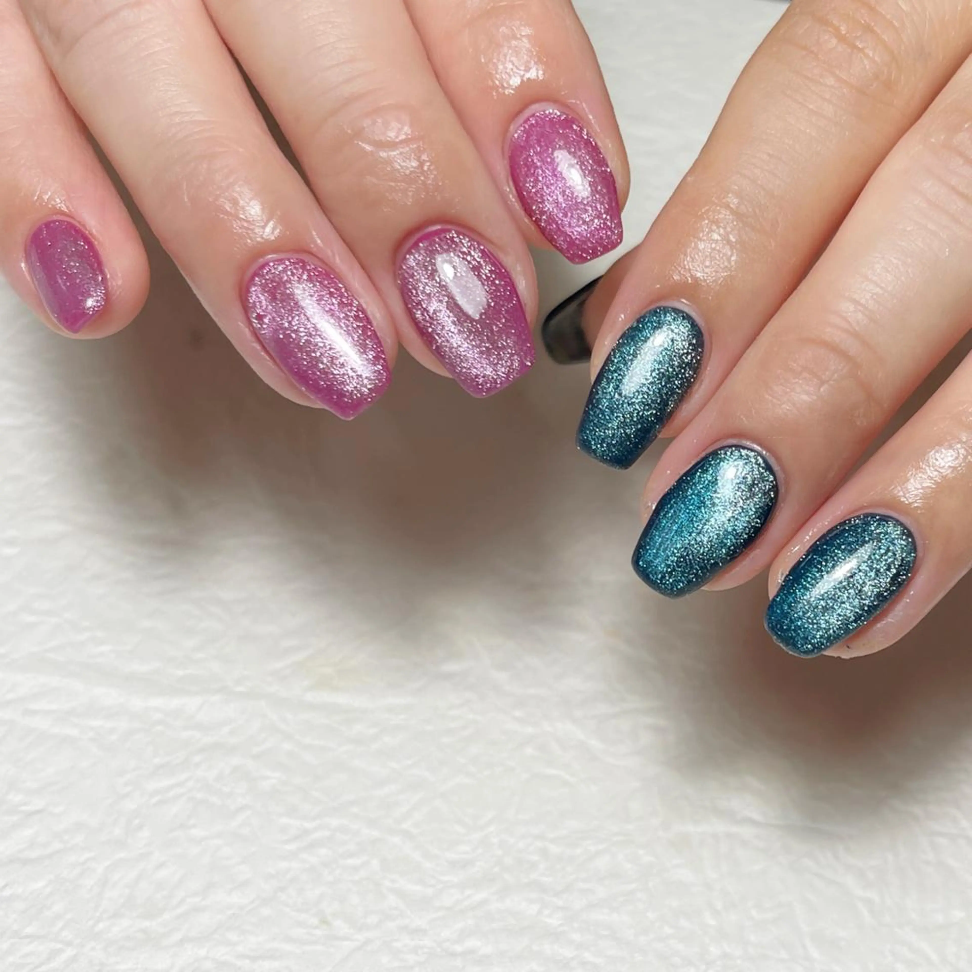 ネイル アートネイル フットネイル ジェルネイル キラキラネイル 韓国ネイル ハンドネイル Y nail なんば堀江店のネイルデザイン