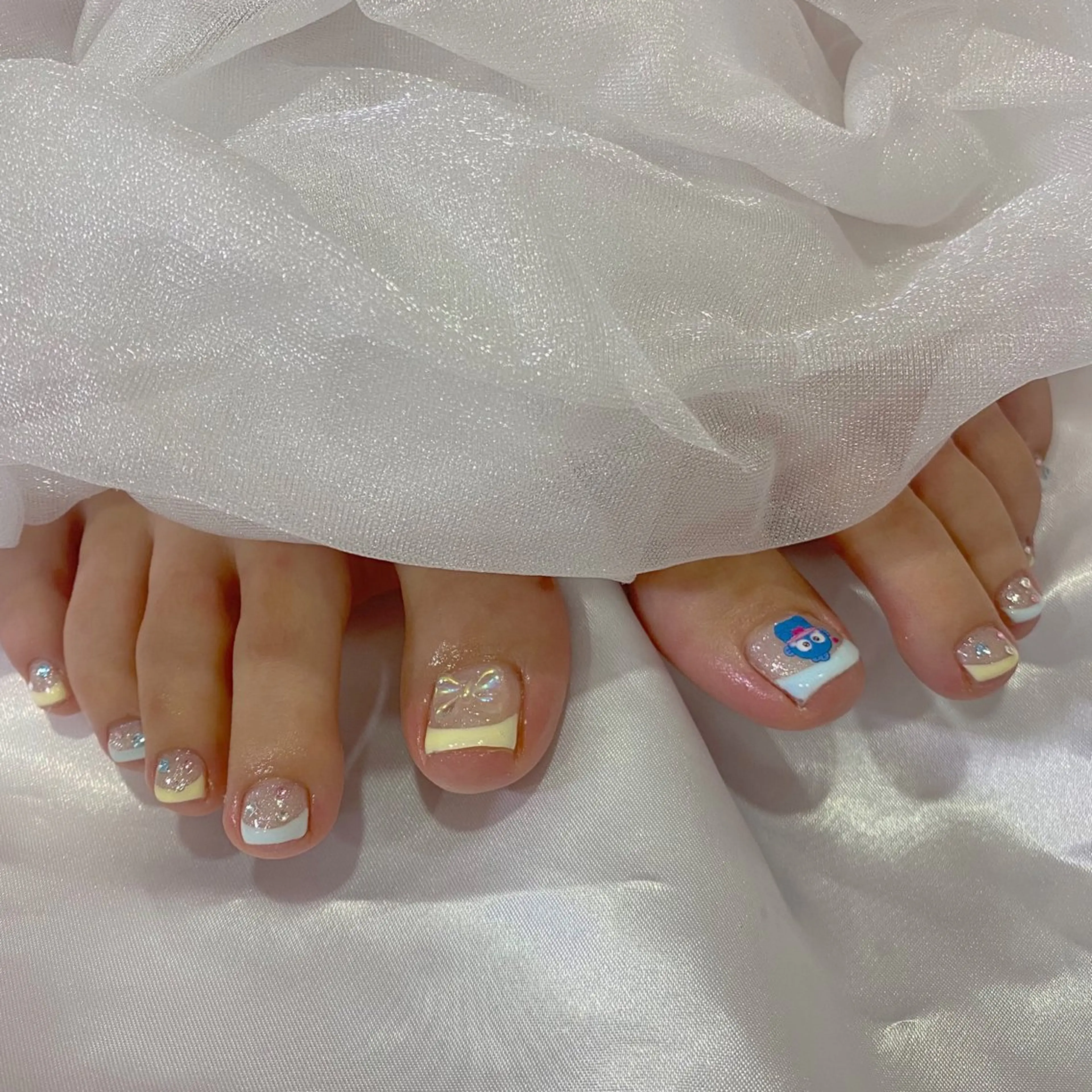 ネイル フットネイル shareplus honmachi所属・Lim nail🤍 Ayaのネイルデザイン