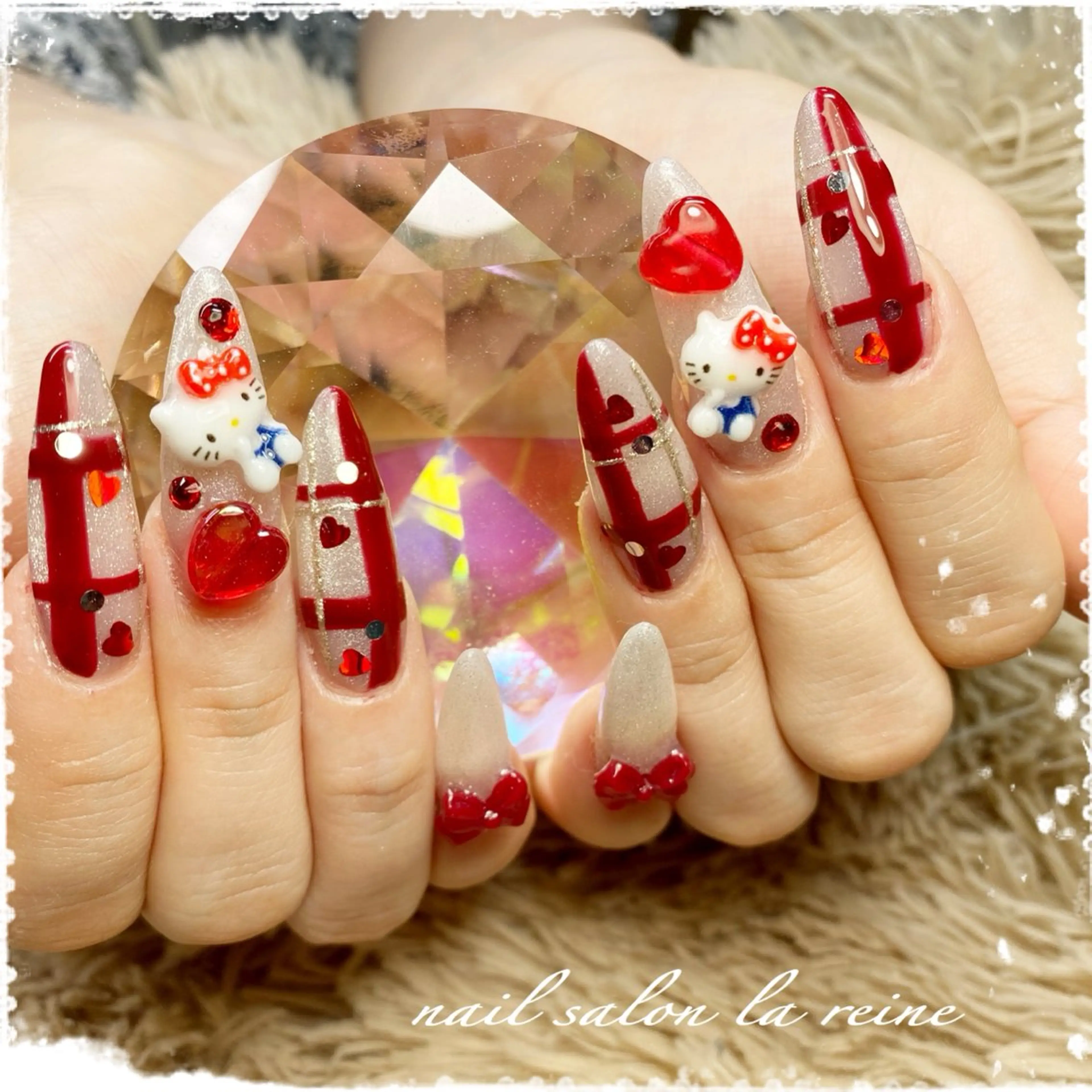 ネイル ハンドネイル nail salon  la reine所属・nail salon la reineのネイルデザイン