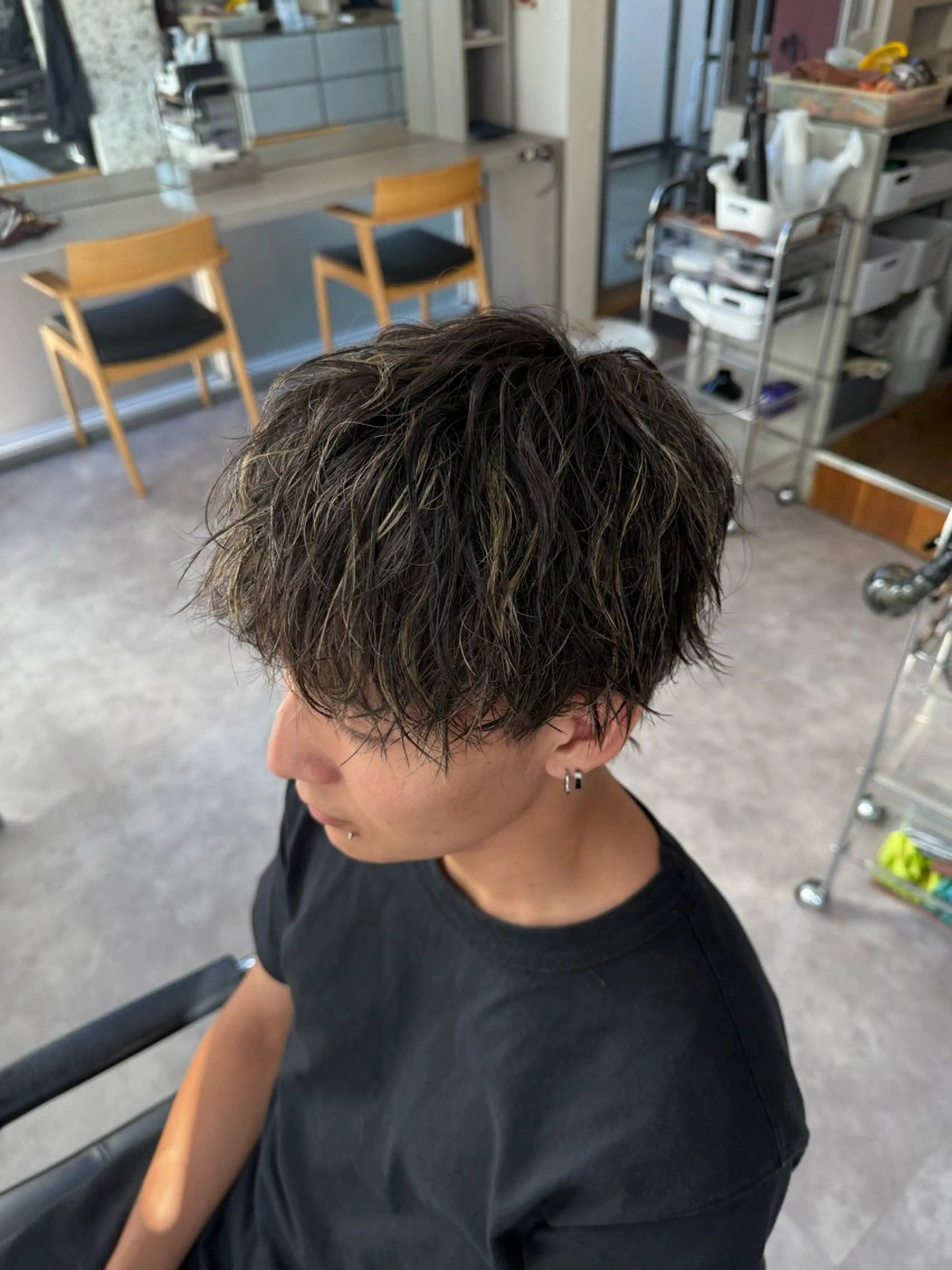 パーマ メンズ カット ヘアカラー パーマ 【fifth】 小林直弥のヘアスタイル