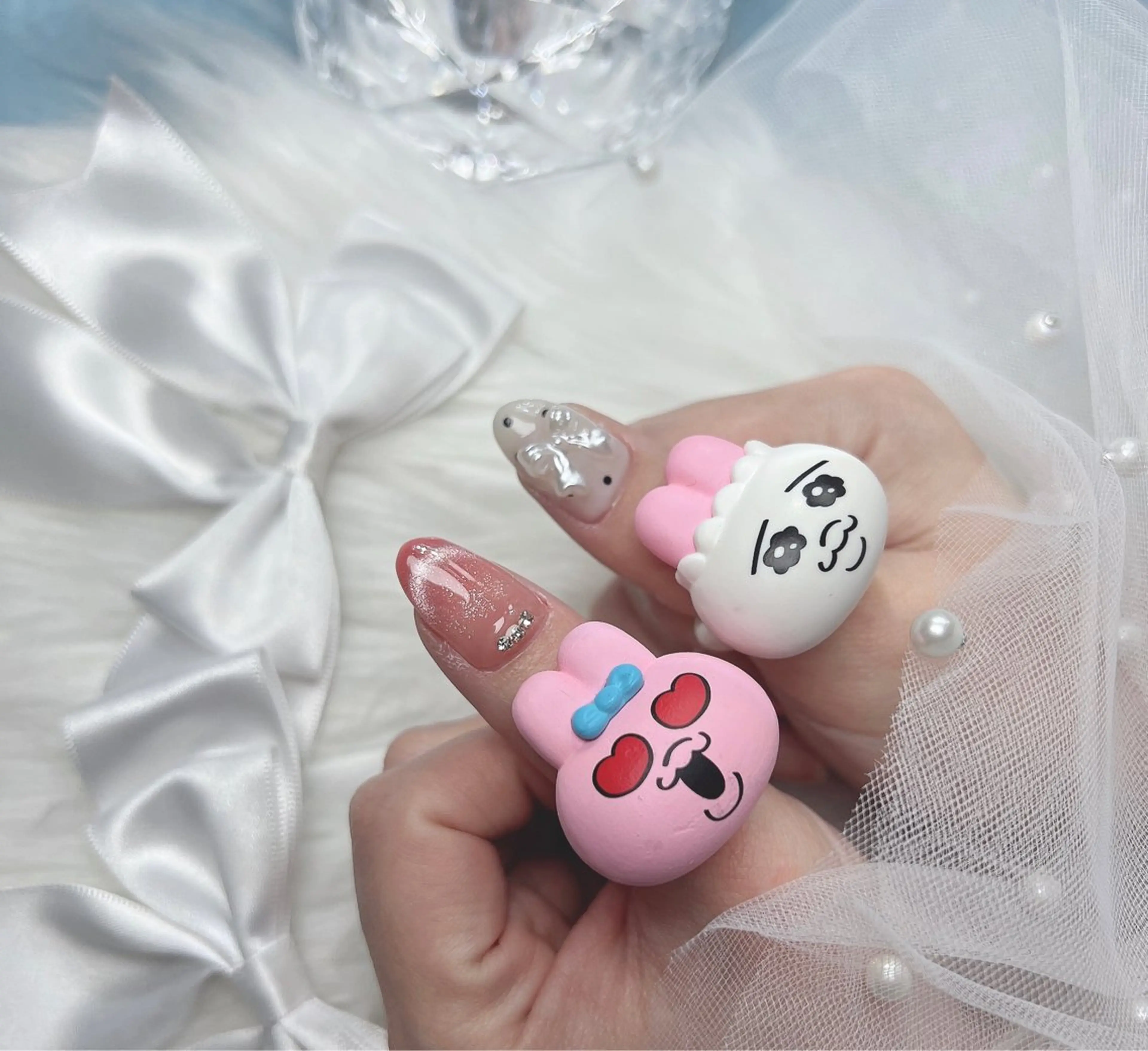 ネイル アートネイル ドット マグネットネイル ＆NAIL. Rio所属・groovy 新宿店のネイルデザイン