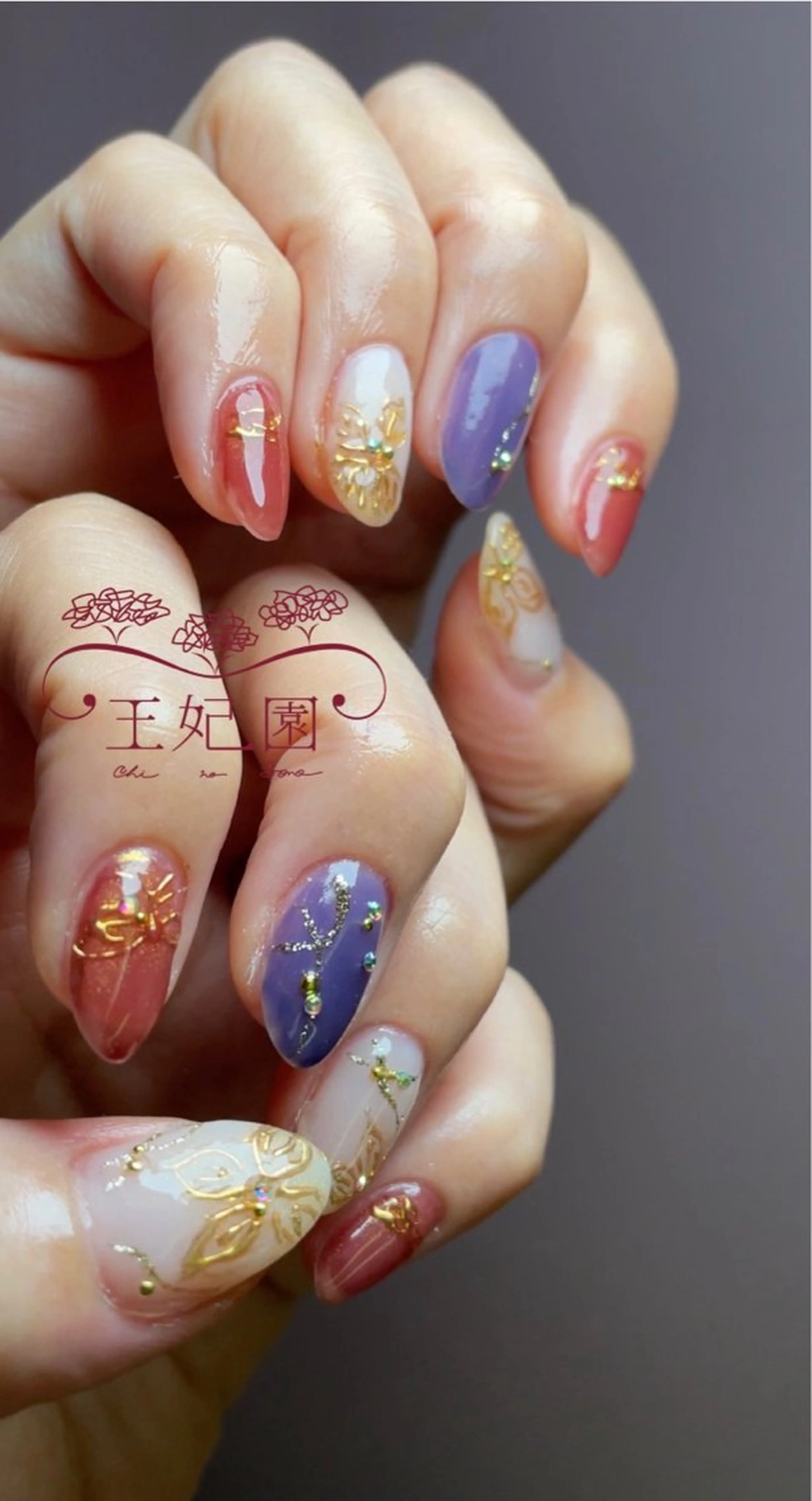 ネイル 持ち込み nail salon王妃の園所属・王妃の園 ohinosonoのネイルデザイン