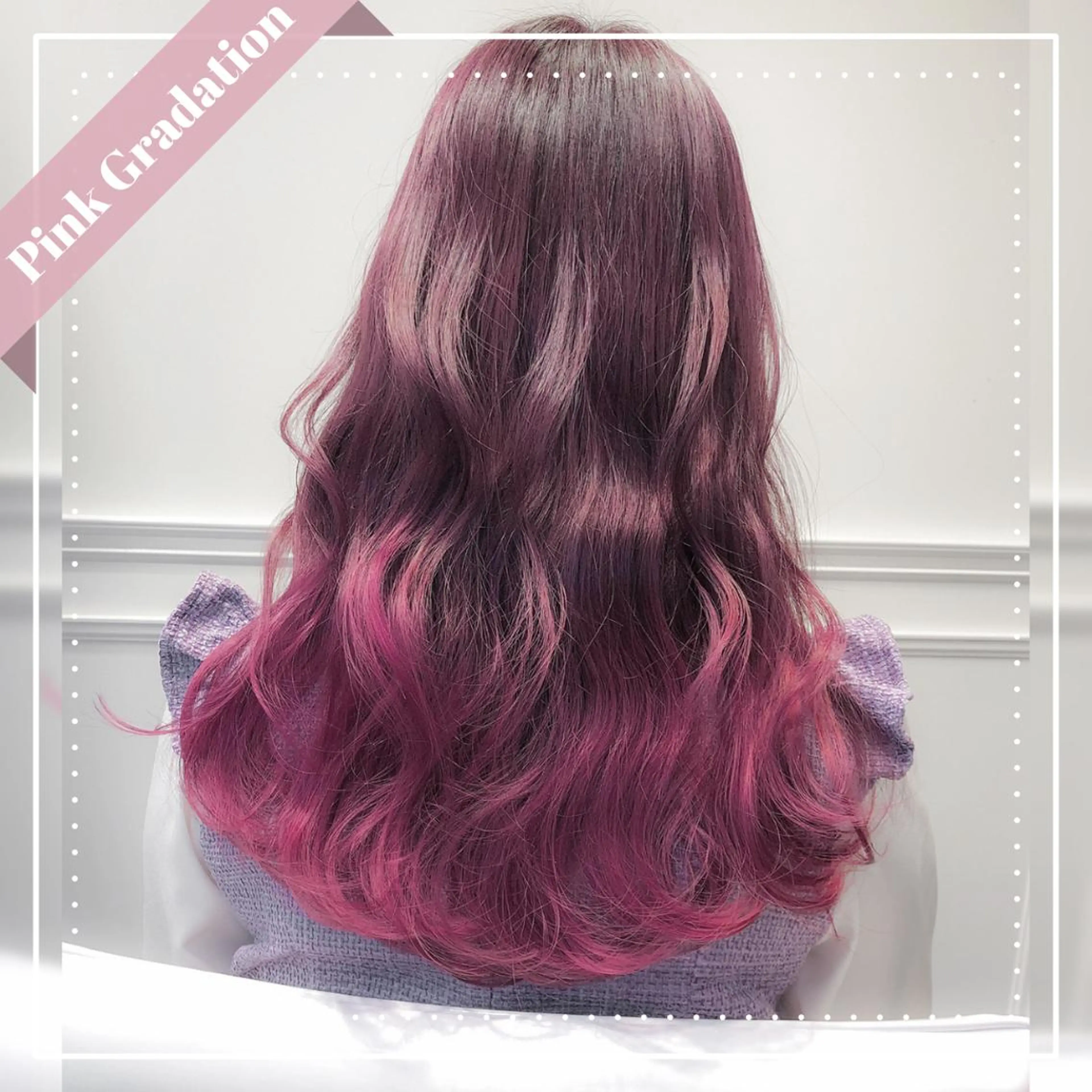 ロング カラー ブリーチ LOTTA CUCCI所属・miyu /トレンド カラー×艶髪のヘアスタイル