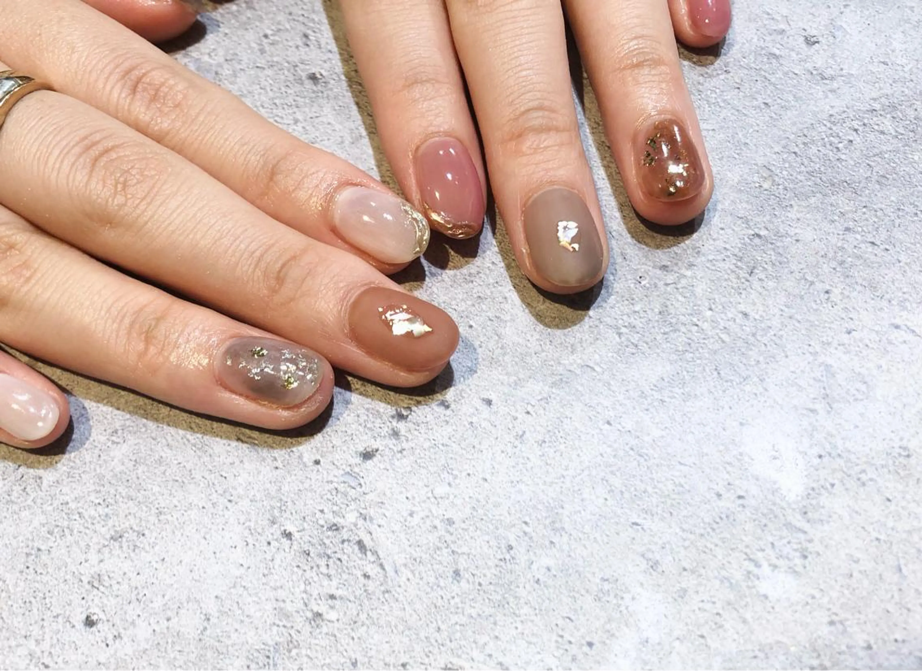 ネイル 舞田 苑香のネイルデザイン