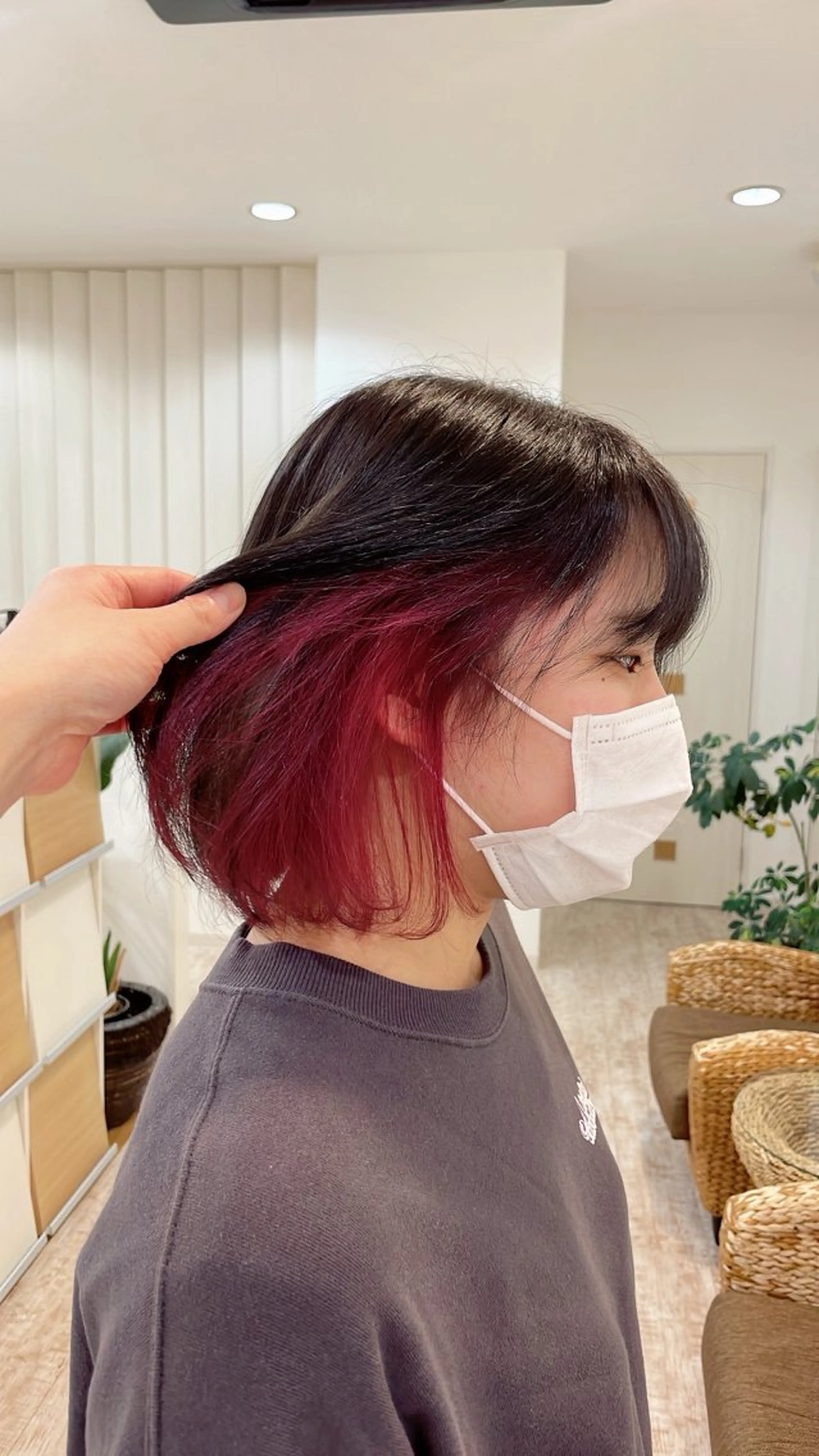 カラー Soleil所属・ボブ/艶髪 soleilrukaのヘアスタイル