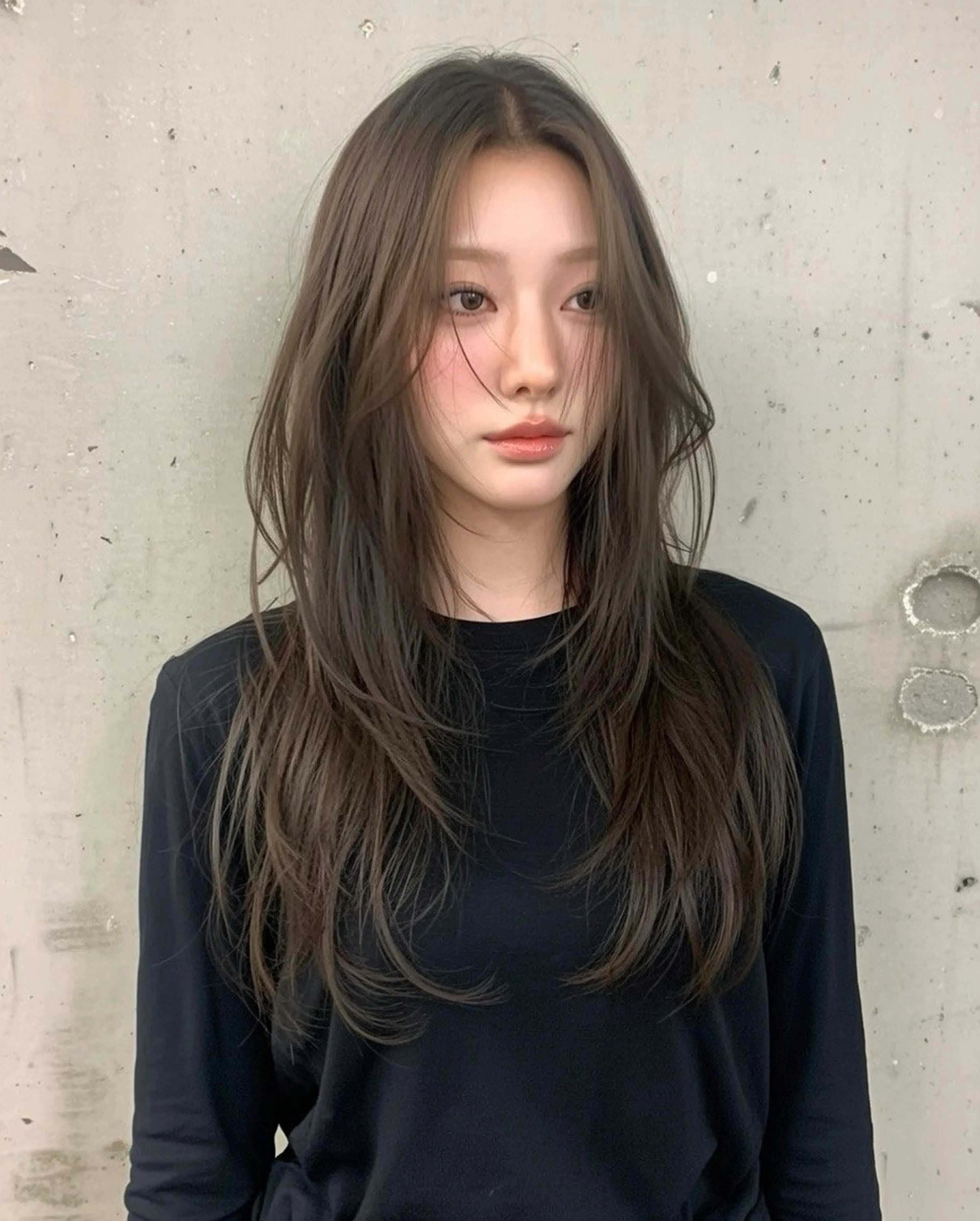 セミロング カラー カット ヘアカラー トリートメント 鈴木 一貴のヘアスタイル