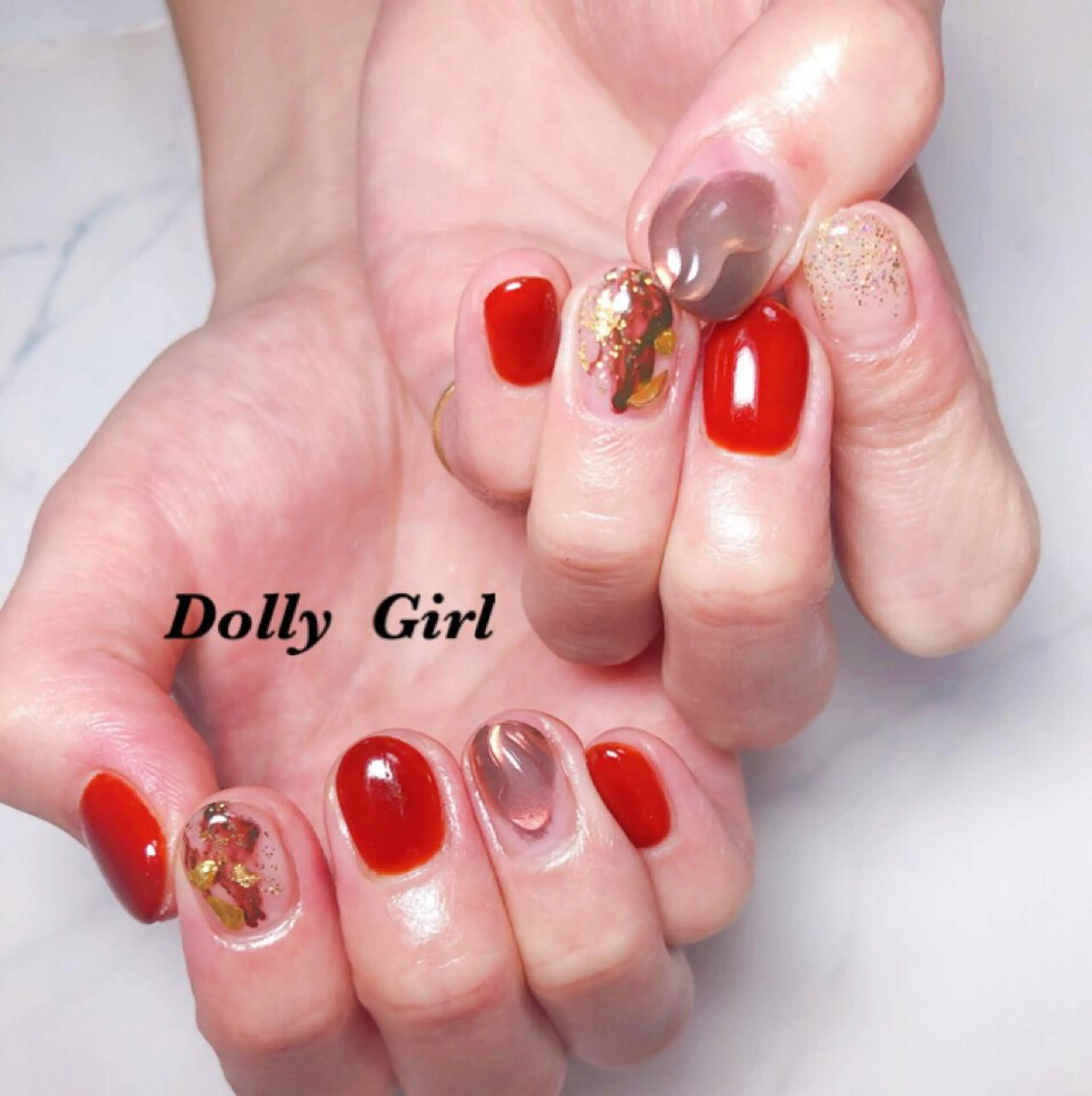 ネイル 個室ネイルサロンDolly Girl〜ドーリーガール〜所属・DollyGirl KYOKOのネイルデザイン