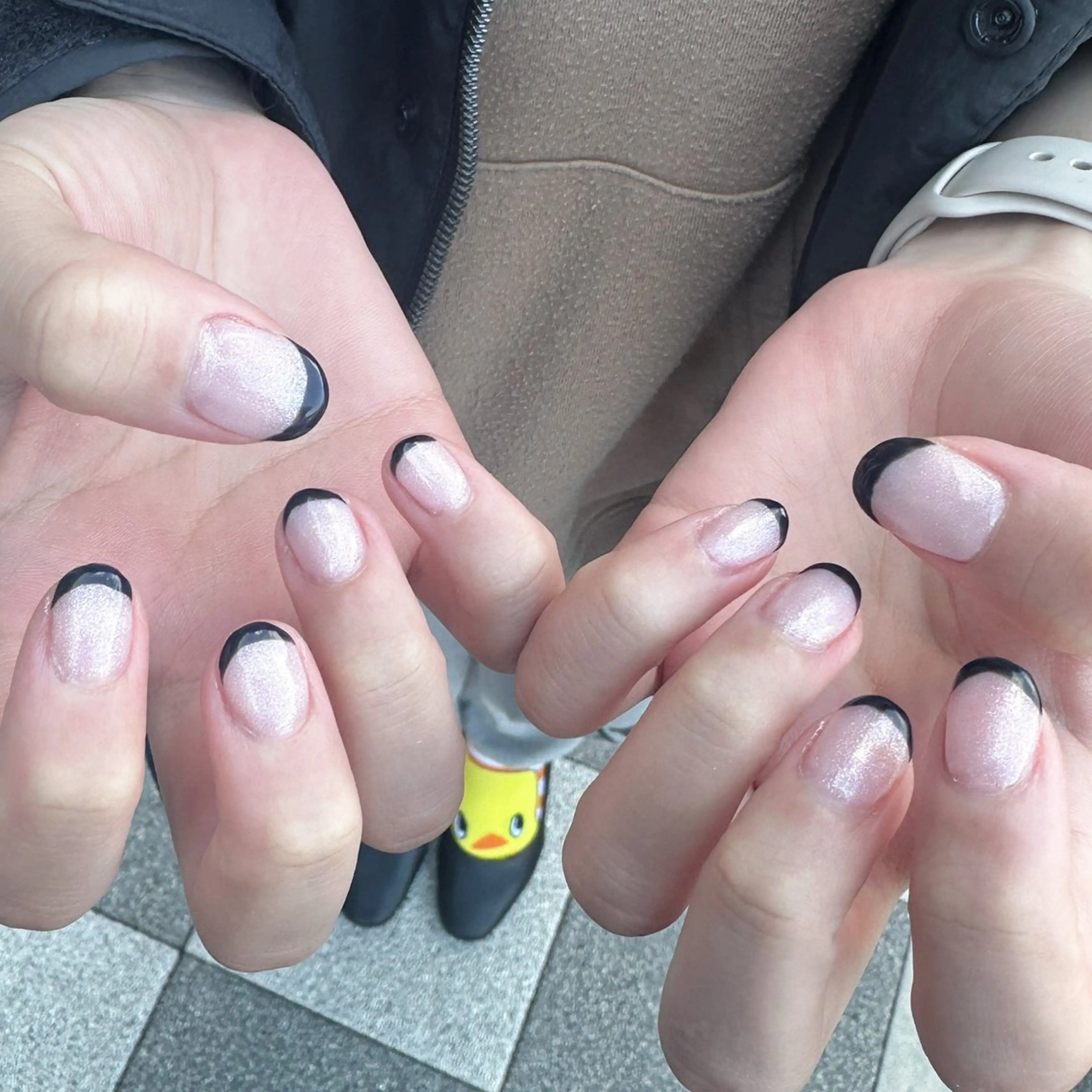 ネイル フレンチネイル ハンドネイル tee nailのネイルデザイン