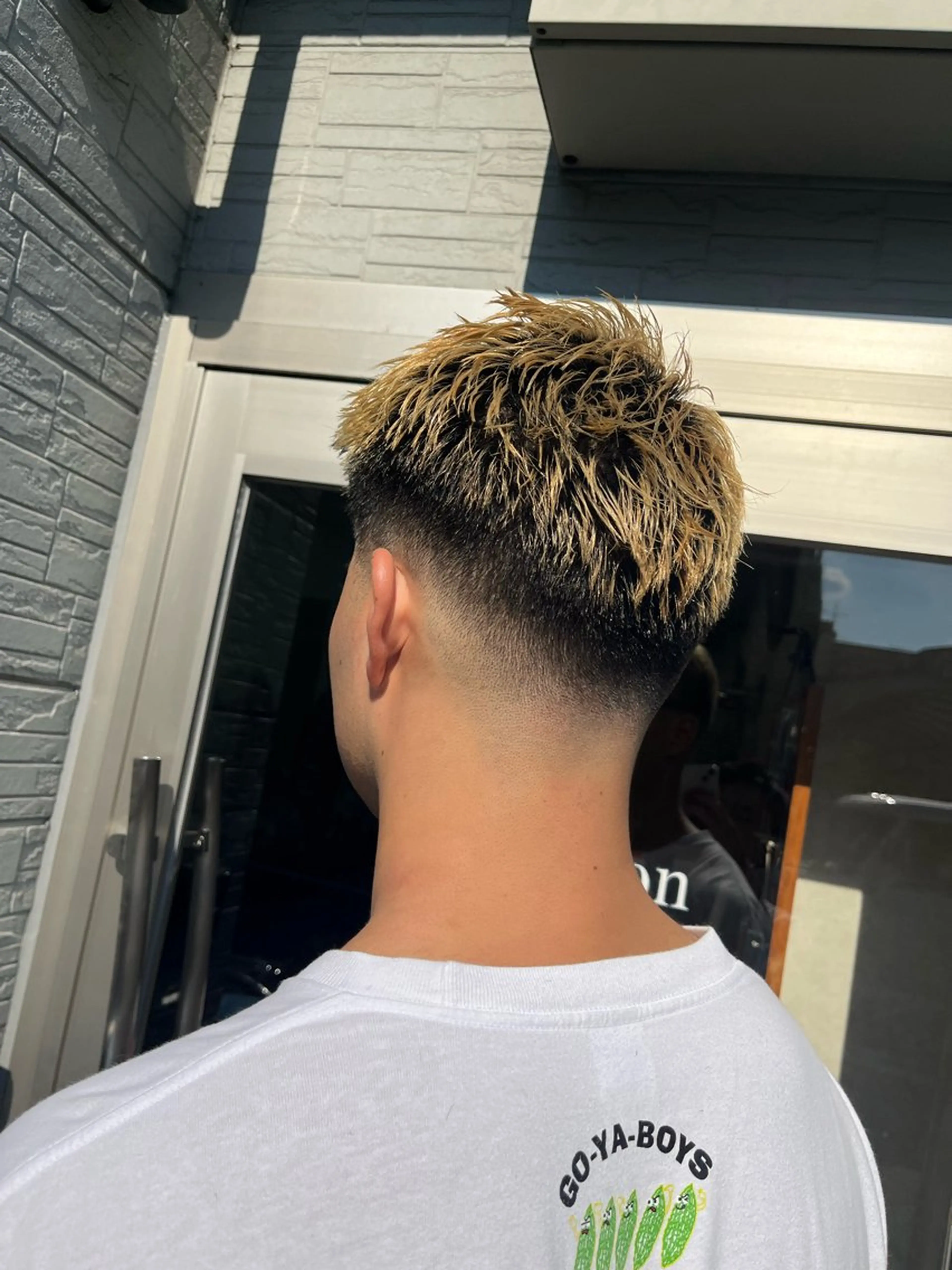 メンズ フェードカット ＢＡＲＢＥＲ koyoのヘアスタイル